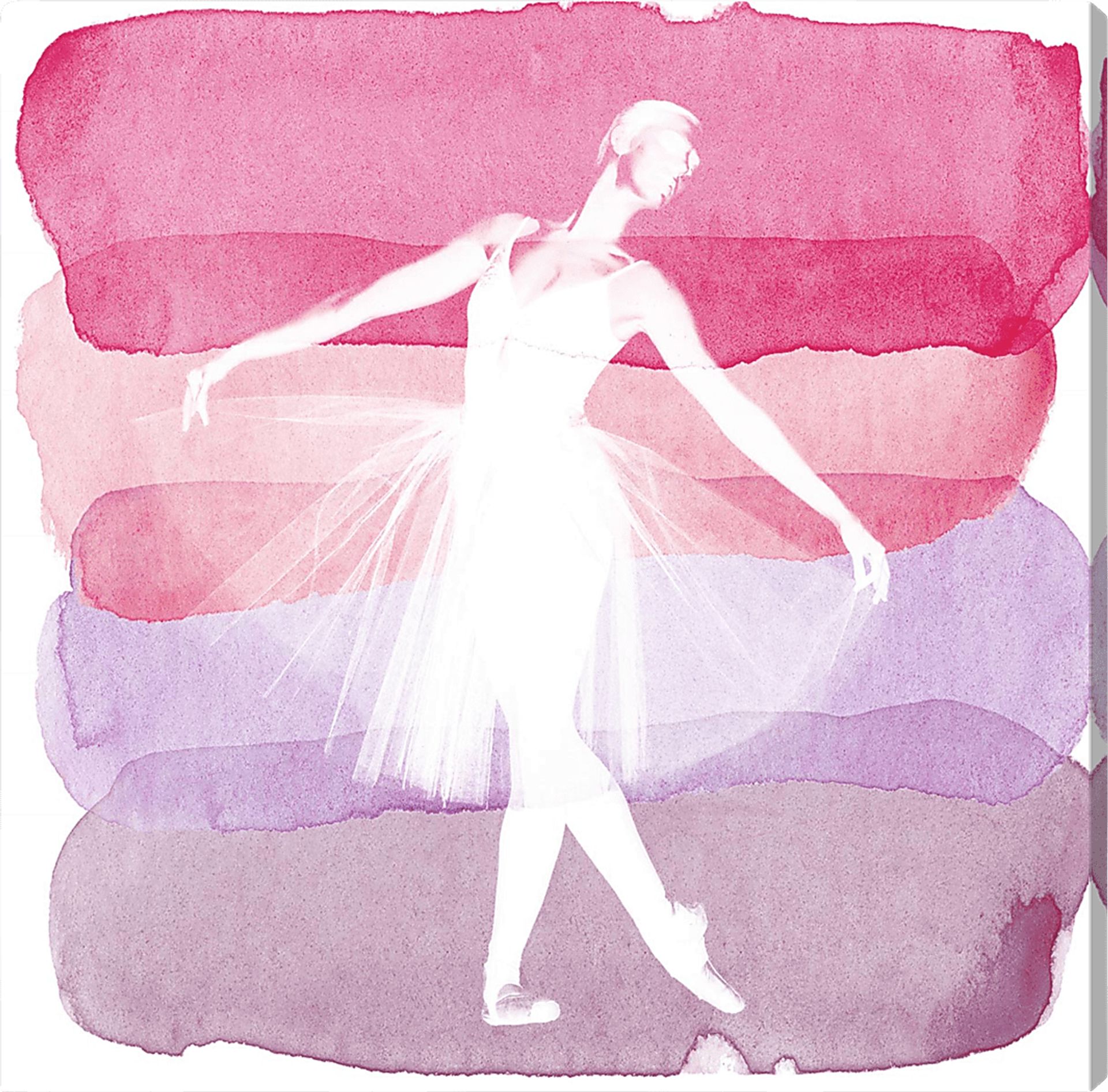 Sara's Recital III Pink Artwork - Image 1