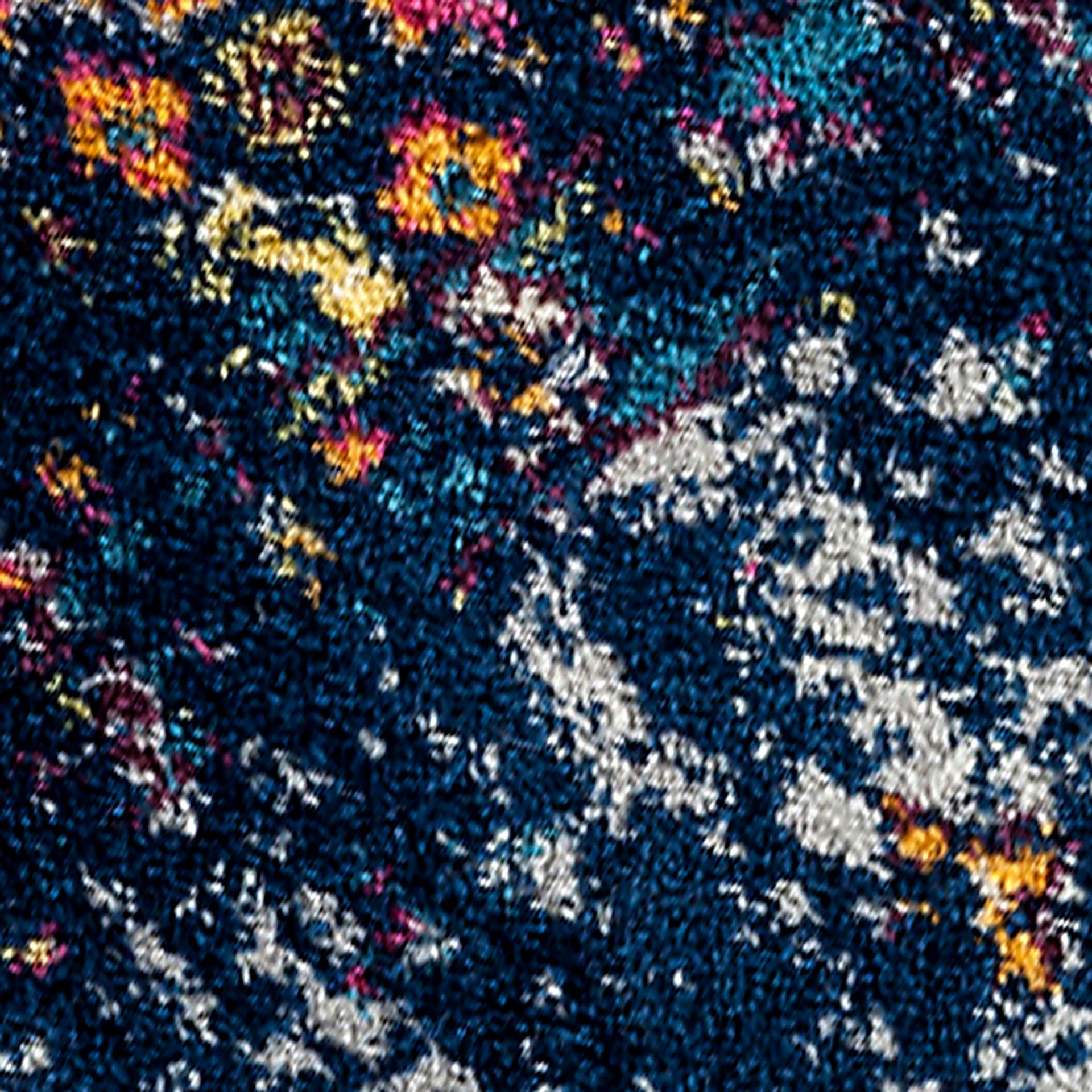 Sarcel Navy/Orange 7'6 x 9'6 Rug - Image 5