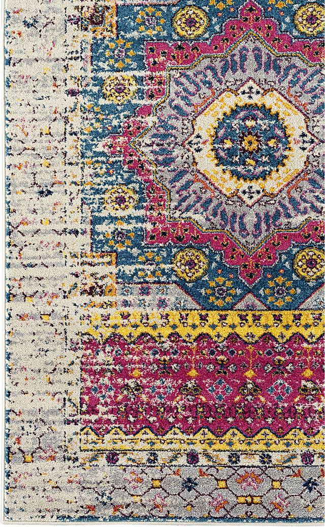 Sarcel Pink/Ivory 7'6 x 9'6 Rug - Thumbnail - Image 4