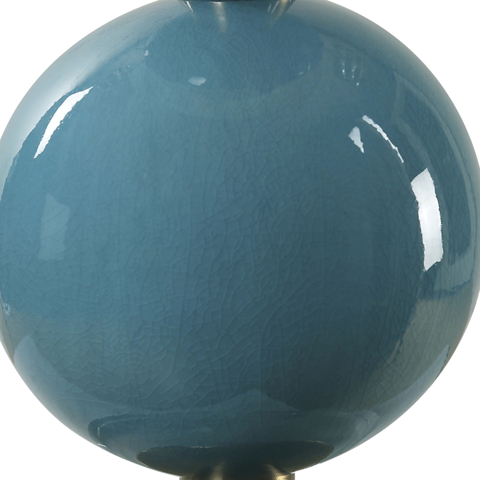 Sarena Bend Turquoise Lamp - Image 3