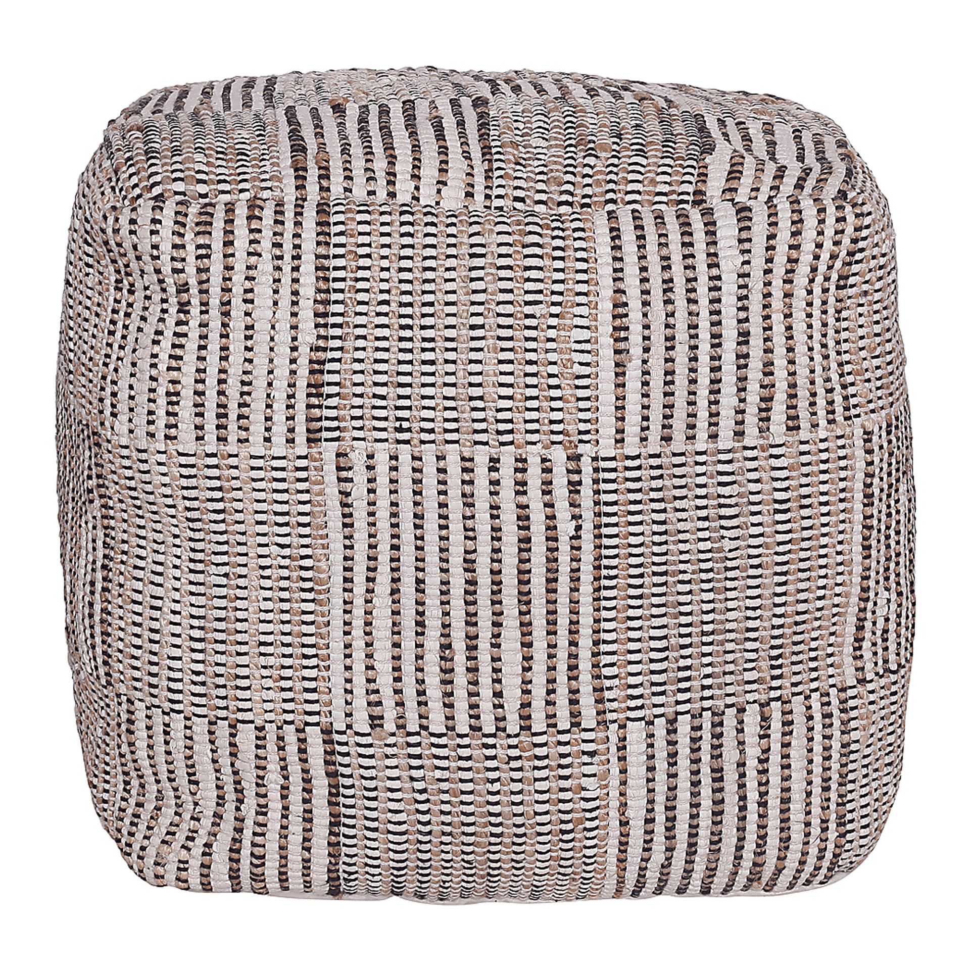 Sarette Natural/Cream Pouf - Image 6