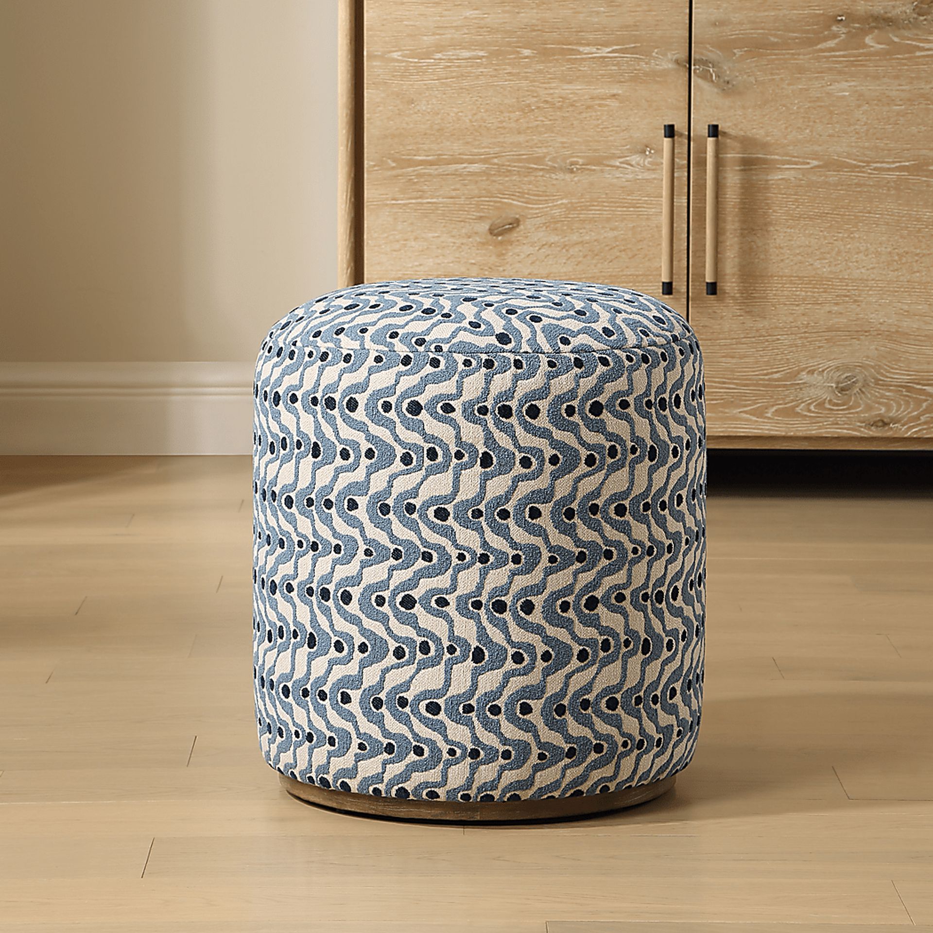 Sarica Blue Ottoman - Image 2