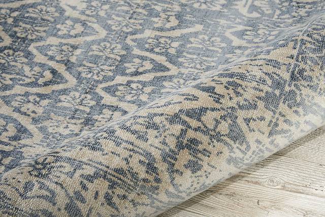 Sarin Blue 2'3 x 8' Runner Rug - Thumbnail - Image 3