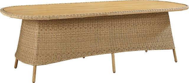 Sarina Bay Natural 9 Pc Outdoor Dining Set - Thumbnail - Image 2