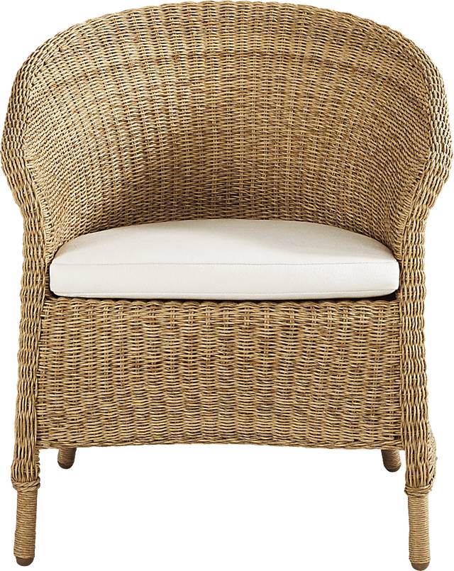 Sarina Bay Natural 5 Pc Round Outdoor Dining Set - Thumbnail - Image 7