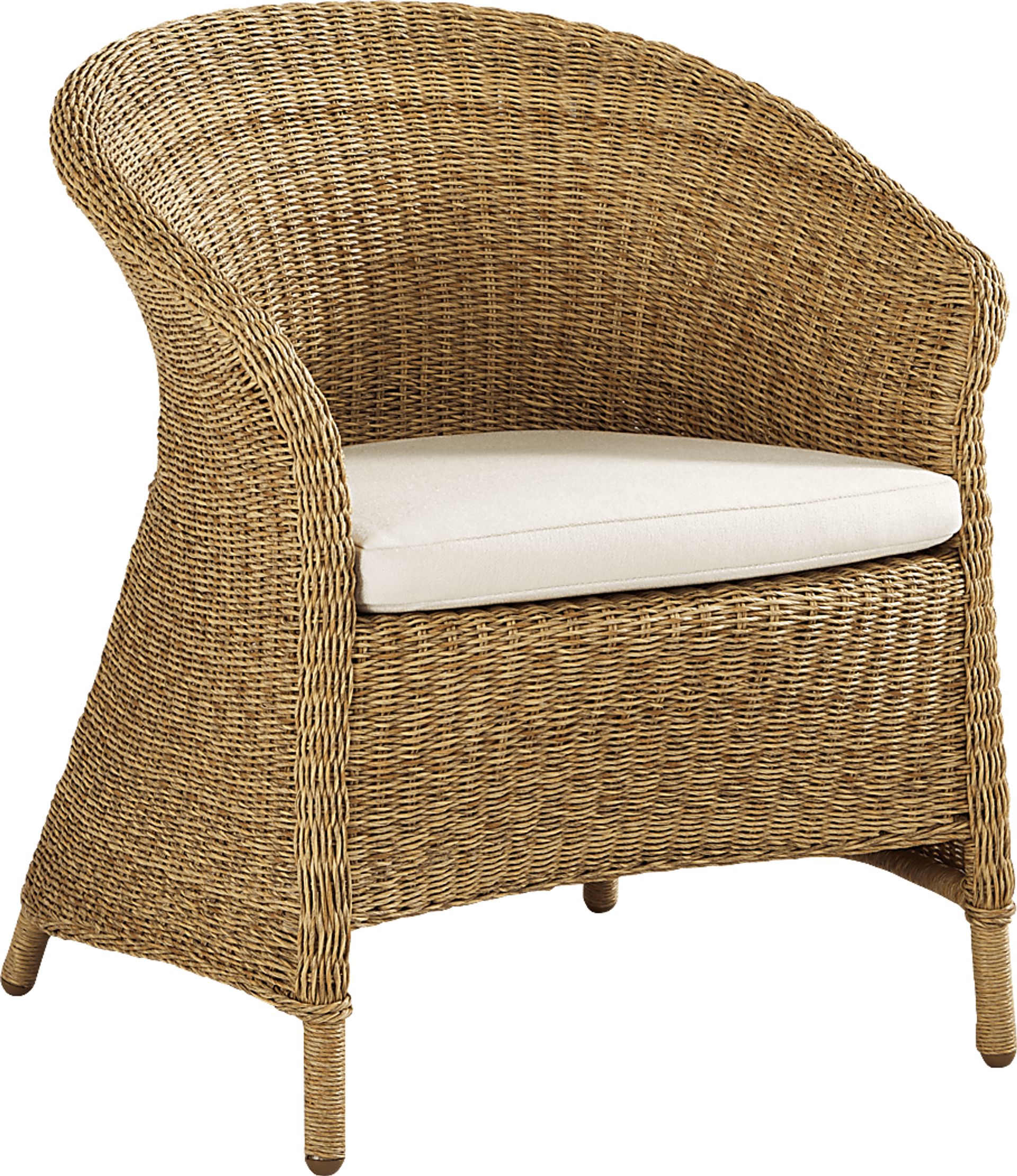 Sarina Bay Natural 5 Pc Round Outdoor Dining Set - Image 6