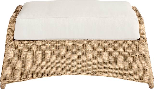 Sarina Bay Natural Outdoor Ottoman - Thumbnail - Image 2
