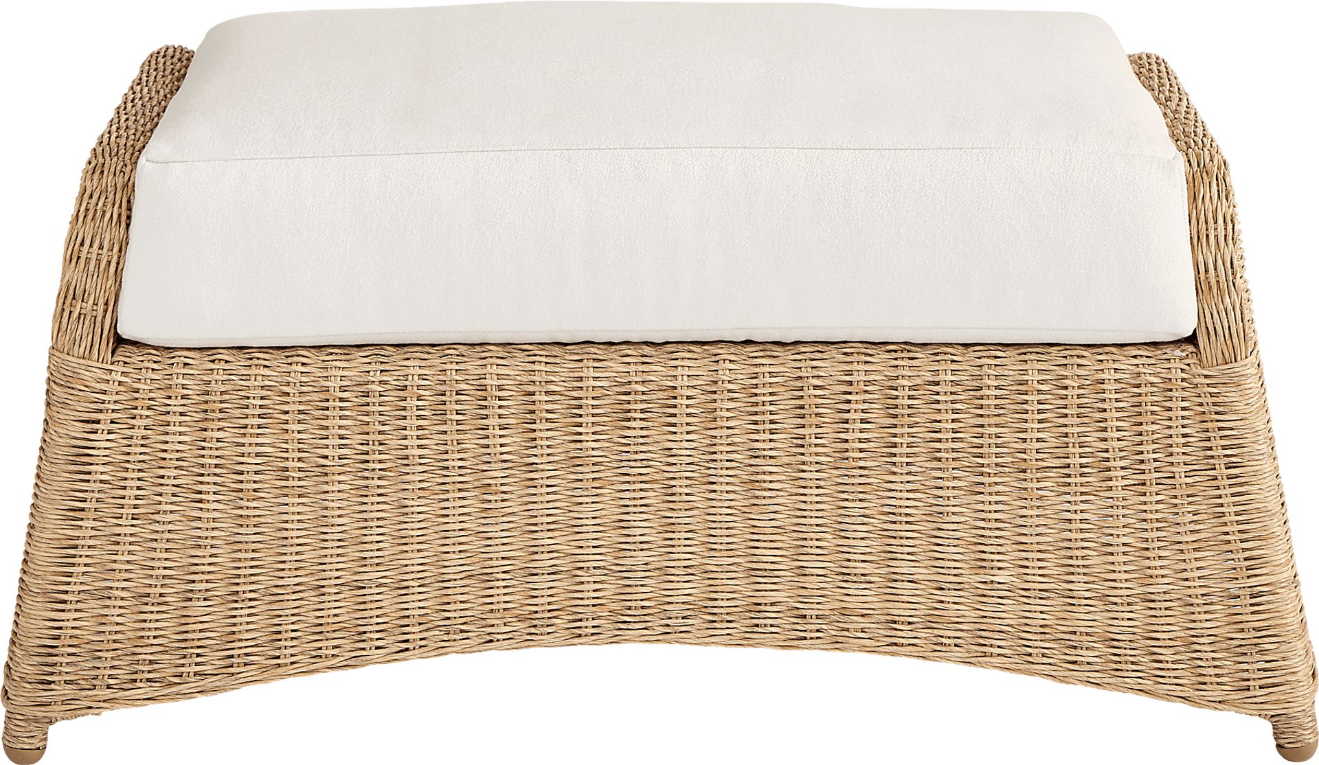 Sarina Bay Natural Outdoor Ottoman - Image 2