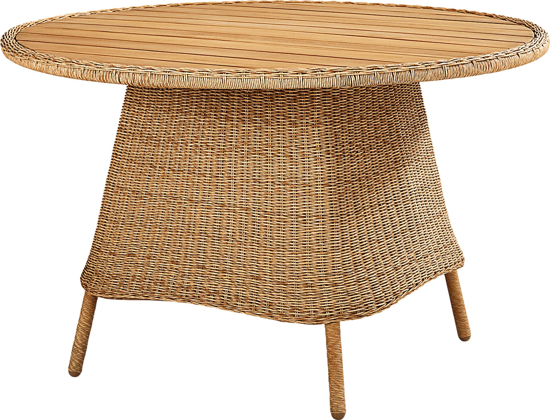 round dining table