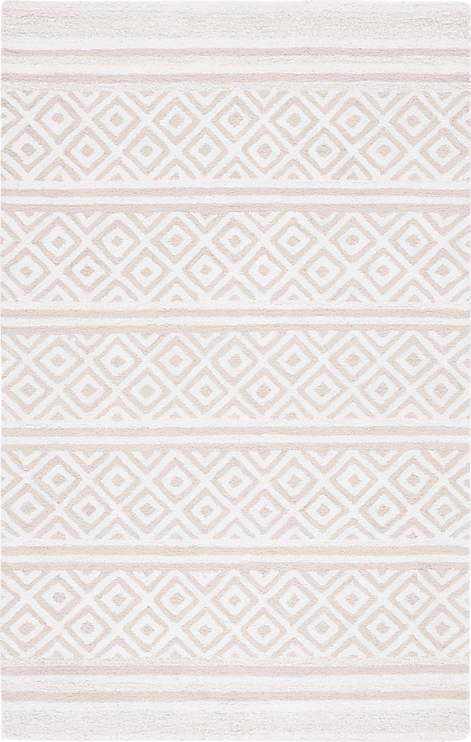 Sarlus Ivory/Beige 5' x 8' Rug