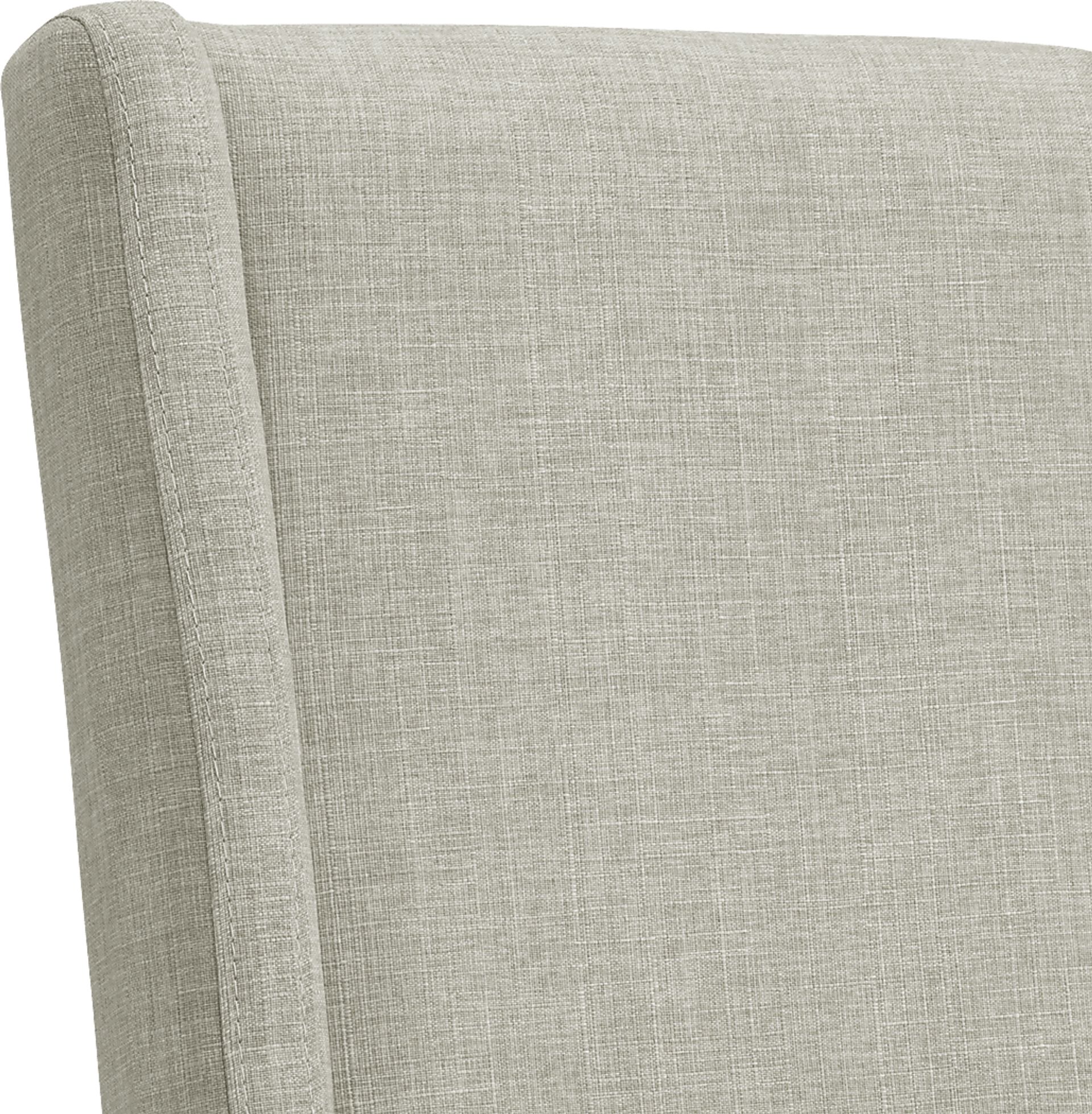 Saro White Side Chair, Set of 2 - Image 9