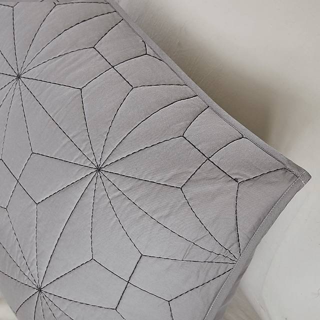 Saroie Gray 3 Pc King/California King Coverlet Set - Thumbnail - Image 2