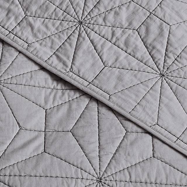 Saroie Gray 3 Pc King/California King Coverlet Set - Thumbnail - Image 3
