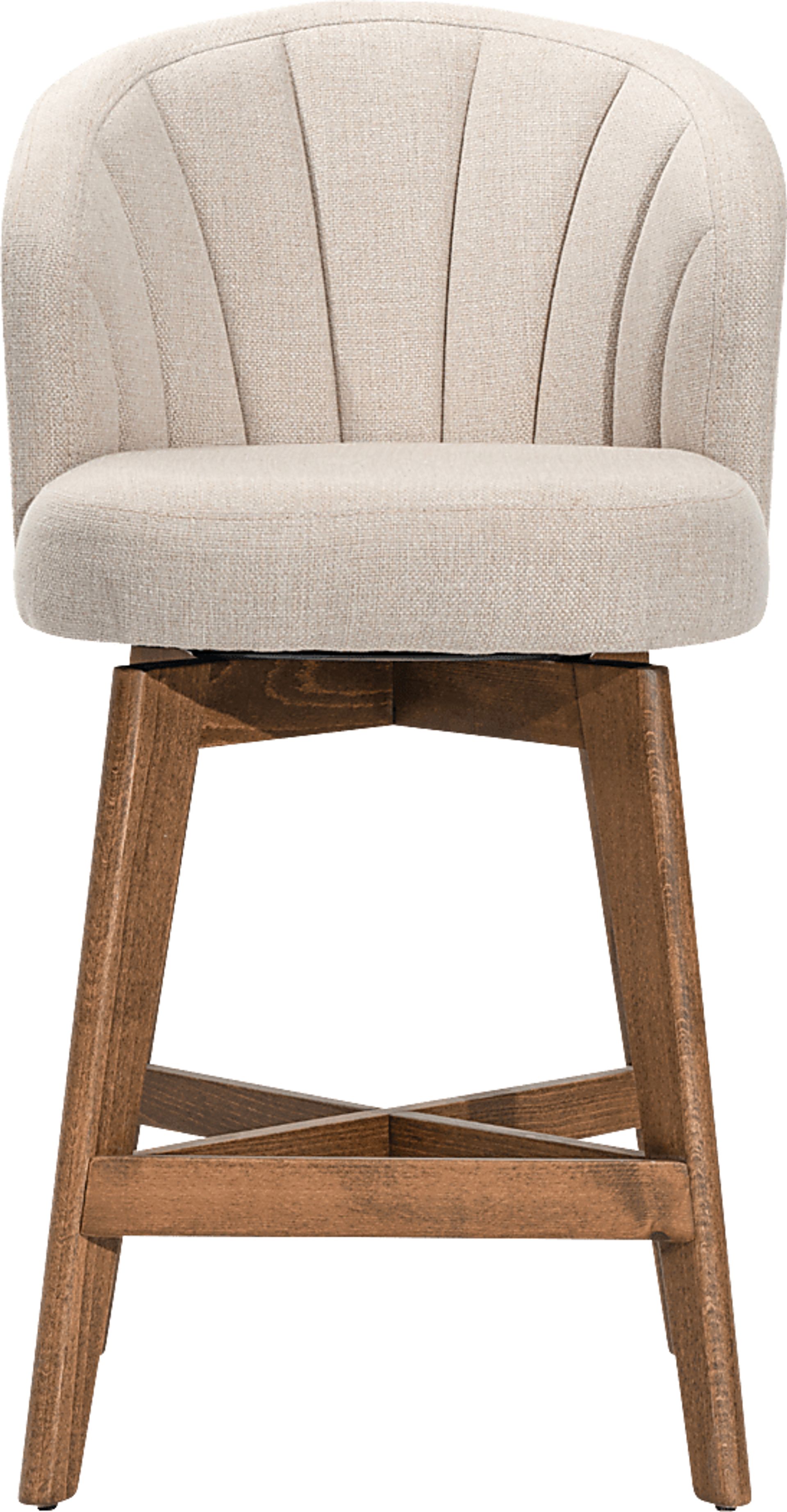 Saroj Cream Counter Stool - Image 3