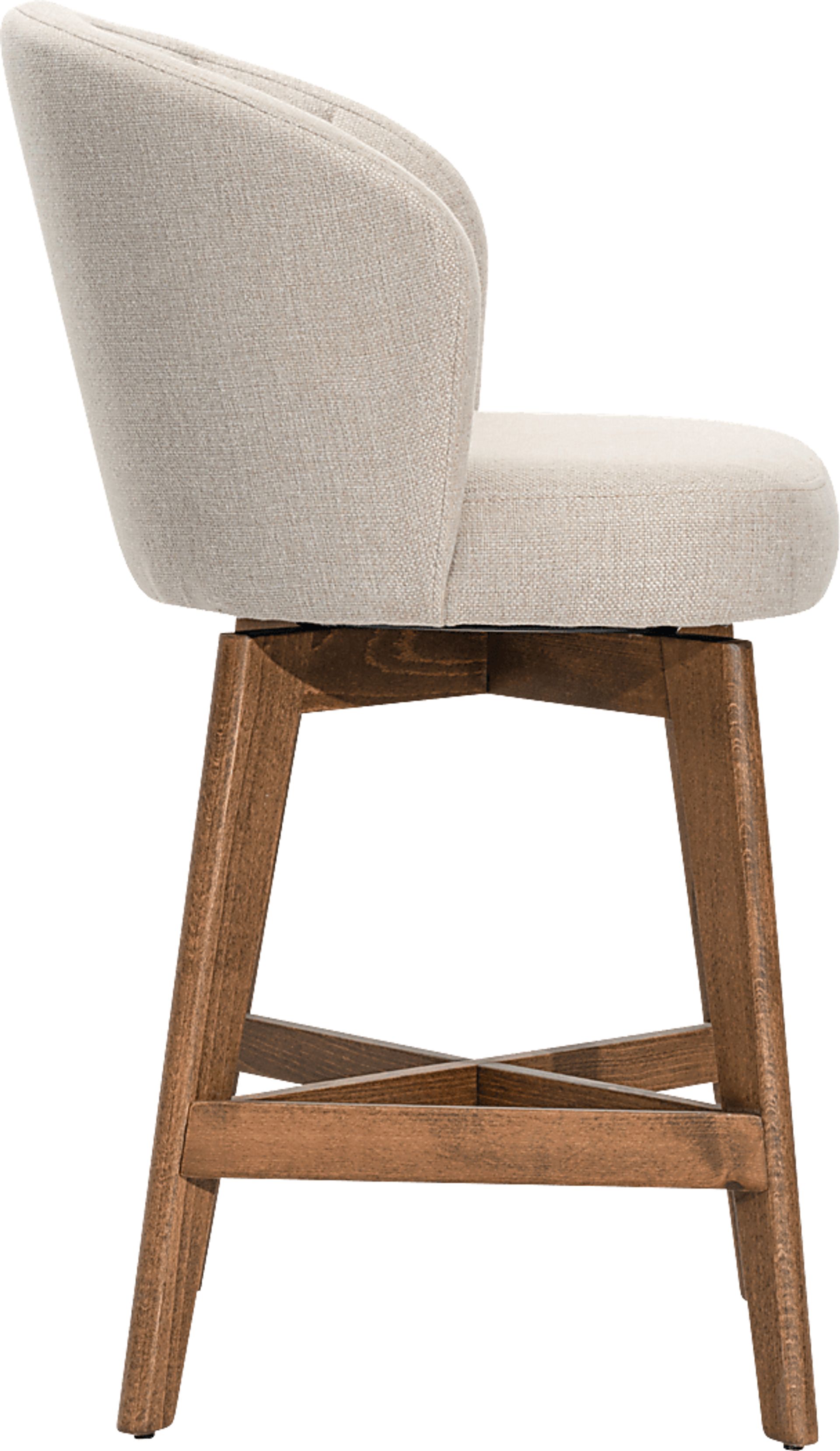 Saroj Cream Counter Stool - Image 4