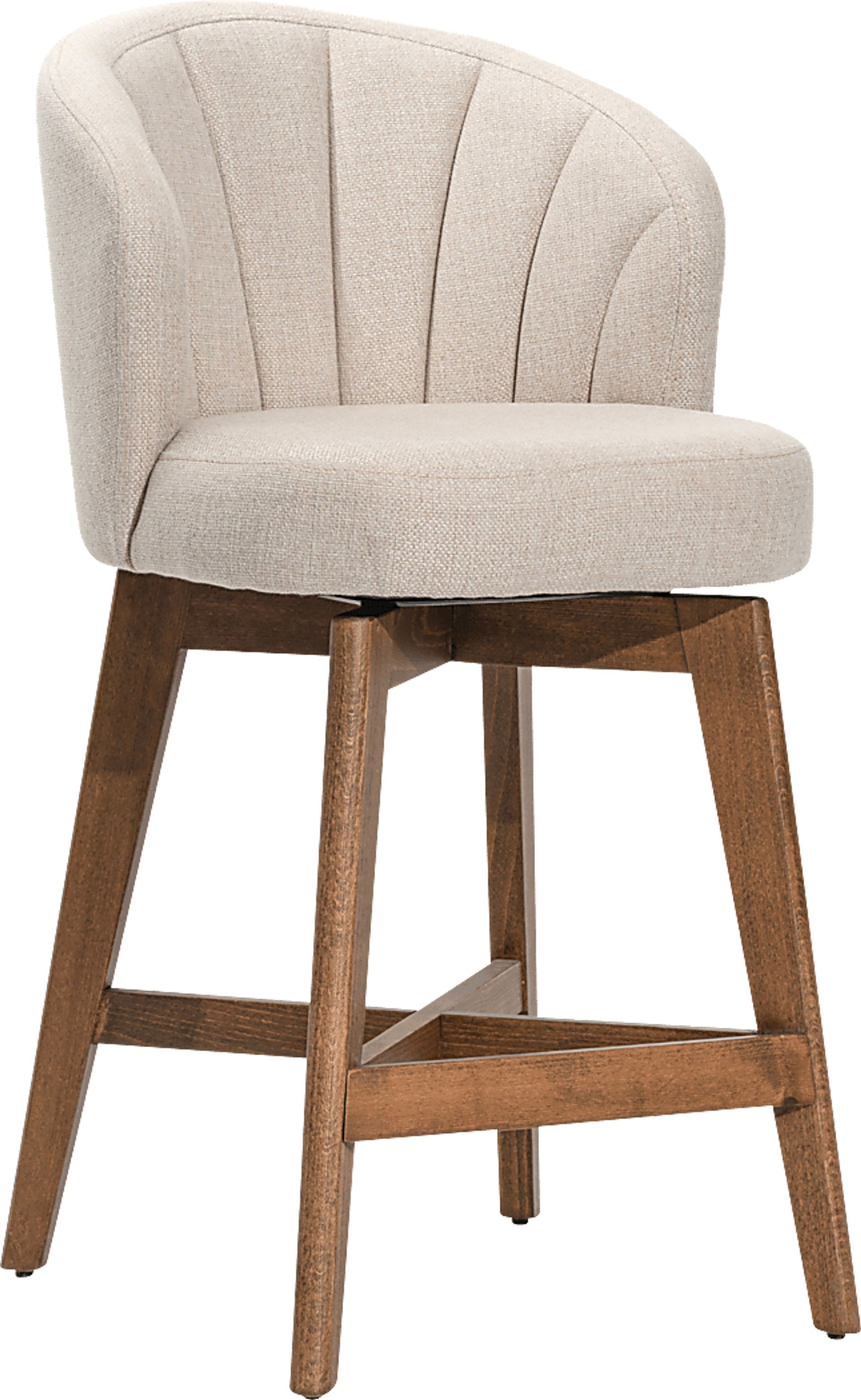 Saroj Cream Counter Stool - Image 1