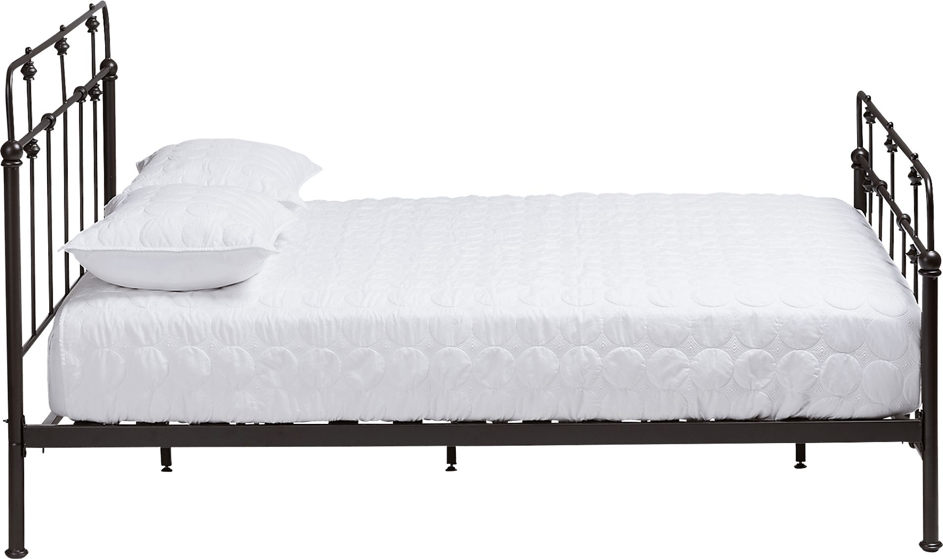 Sarpy Dark Bronze Queen Bed - Image 4