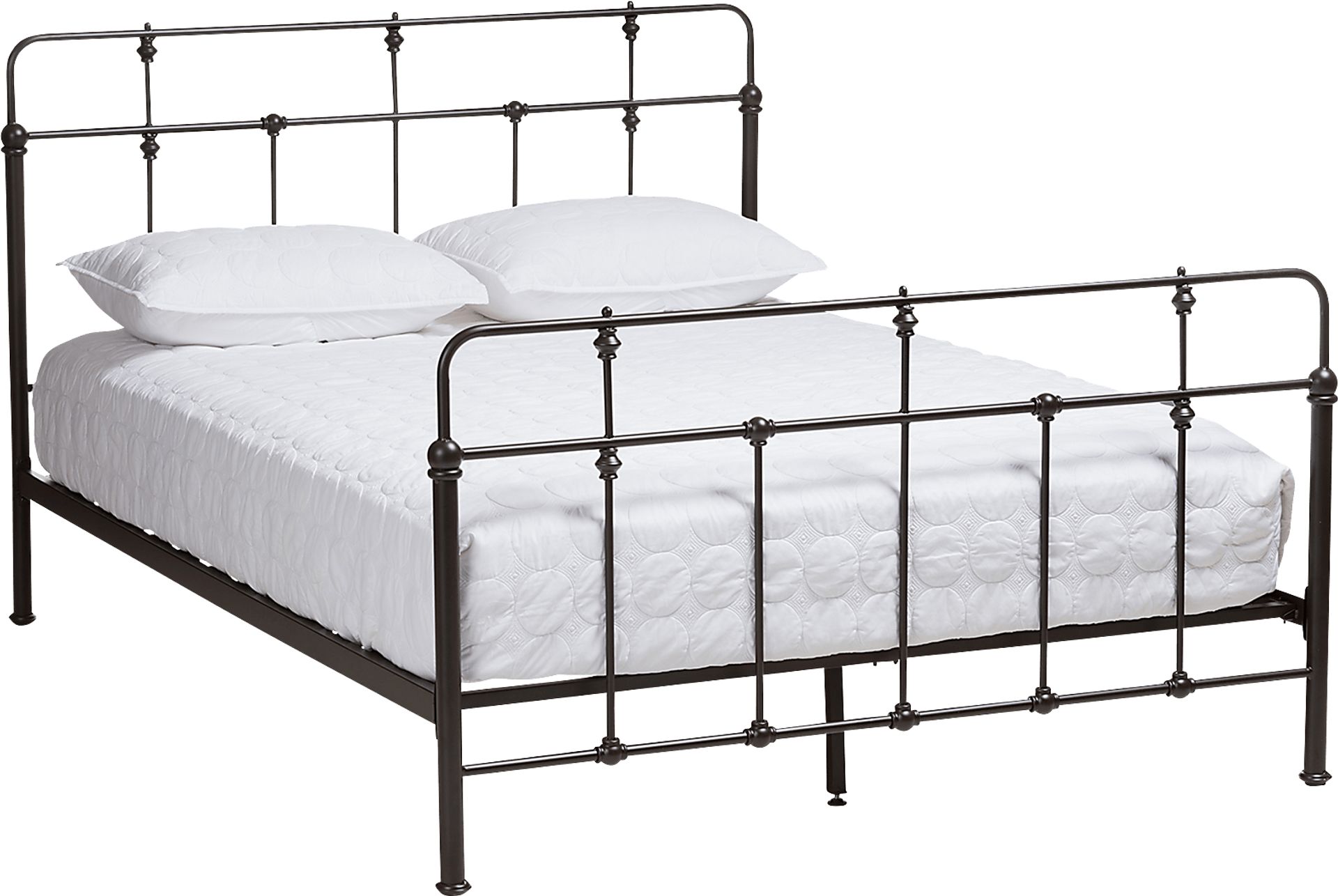Sarpy Dark Bronze Queen Bed - Image 1