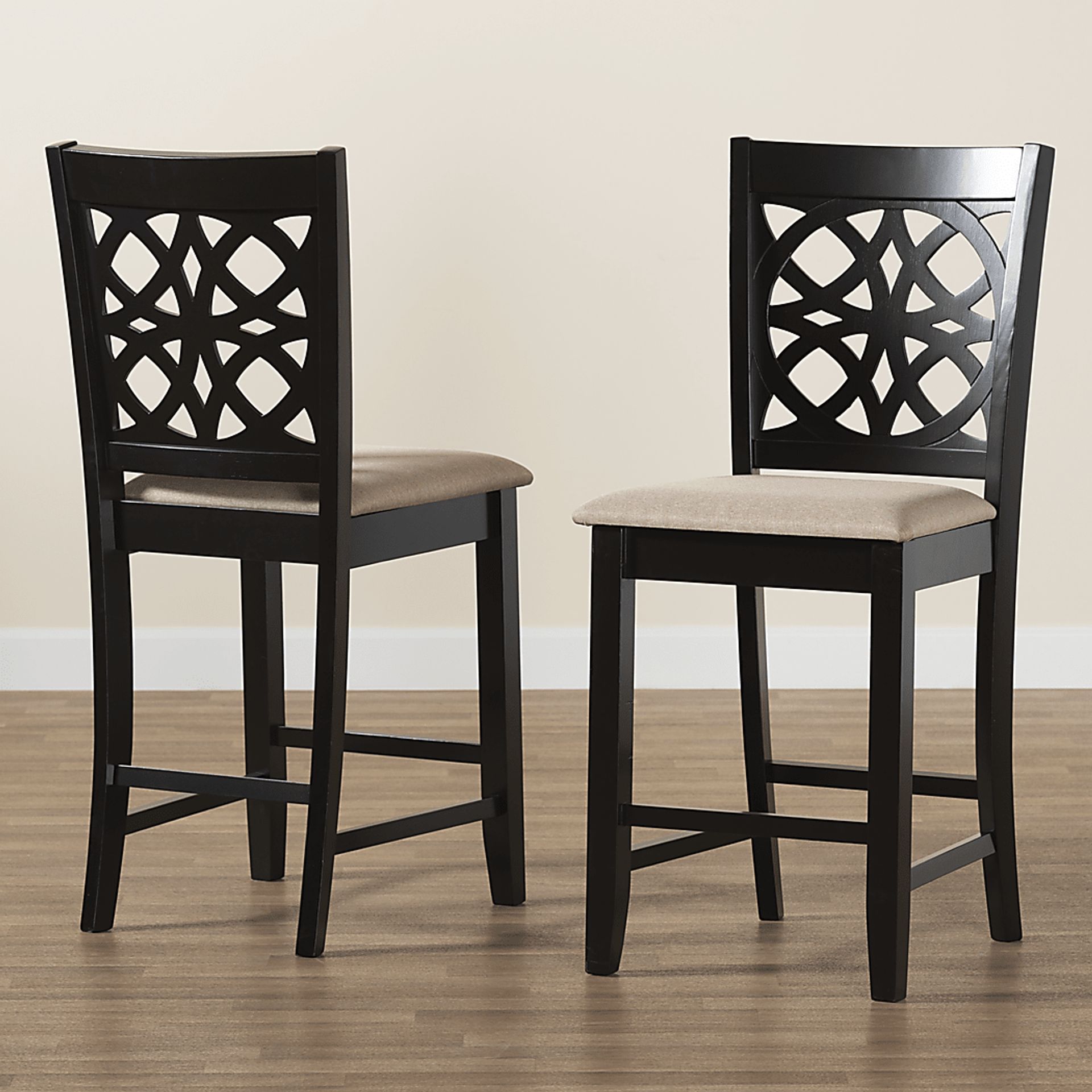 Sarria Brown Counter Stool, Set of 2 - Image 3