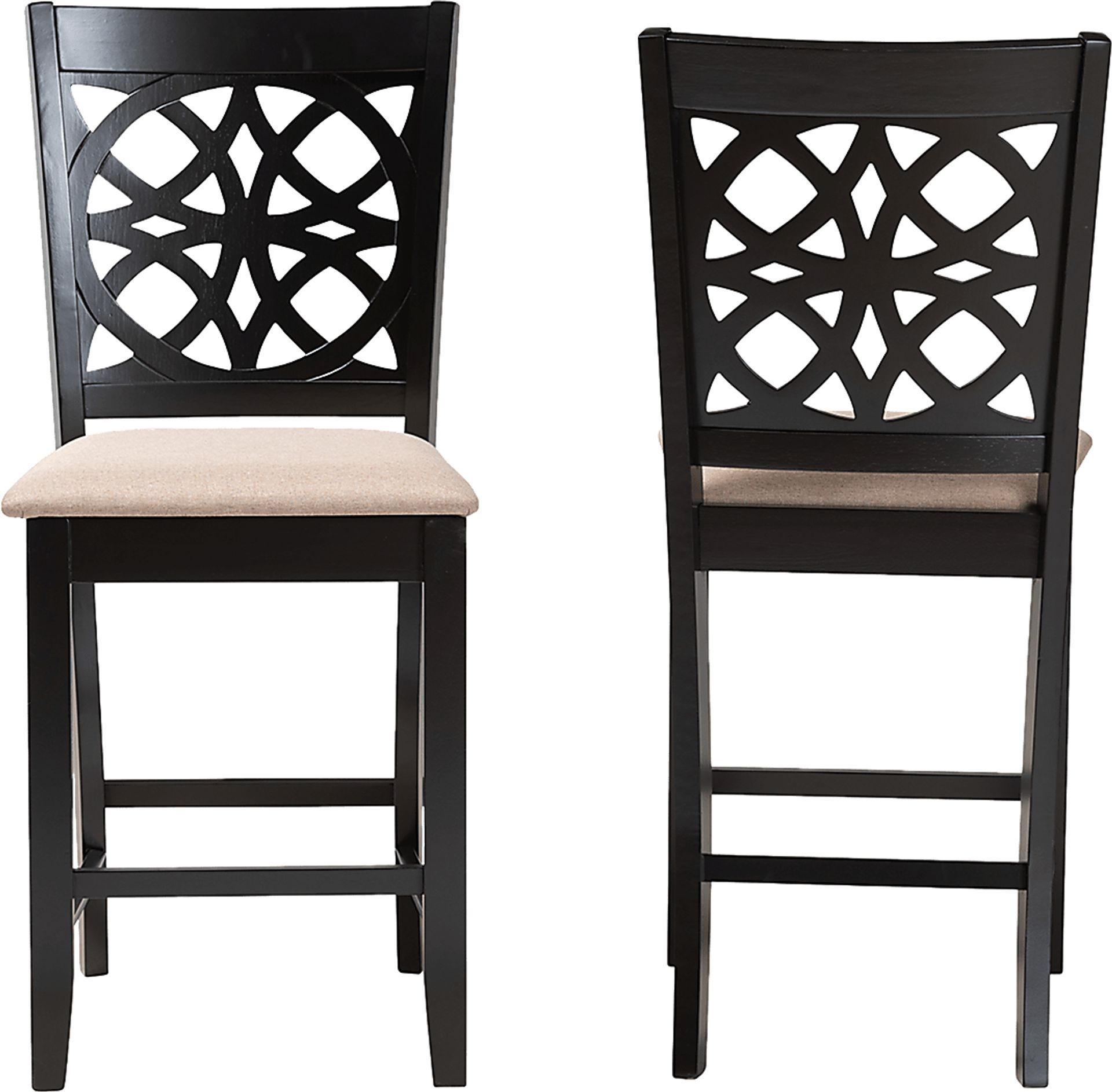 Sarria Brown Counter Stool, Set of 2 - Image 4