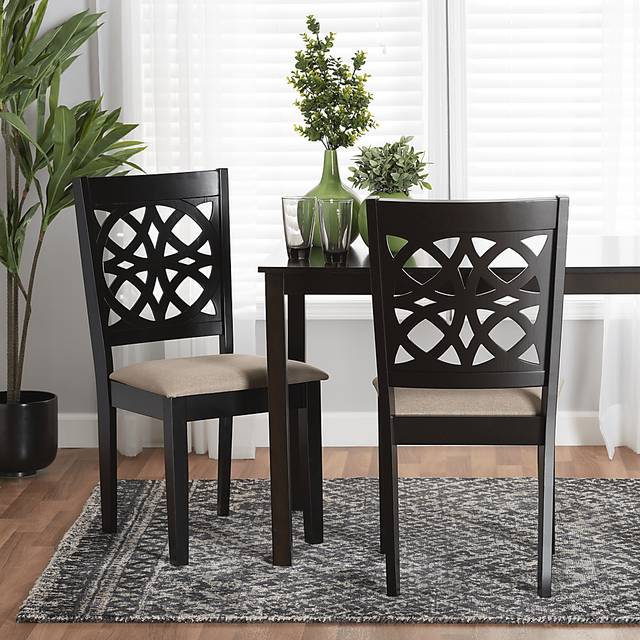 Sarria Brown Dining Chair, Set of 2 - Thumbnail - Image 2