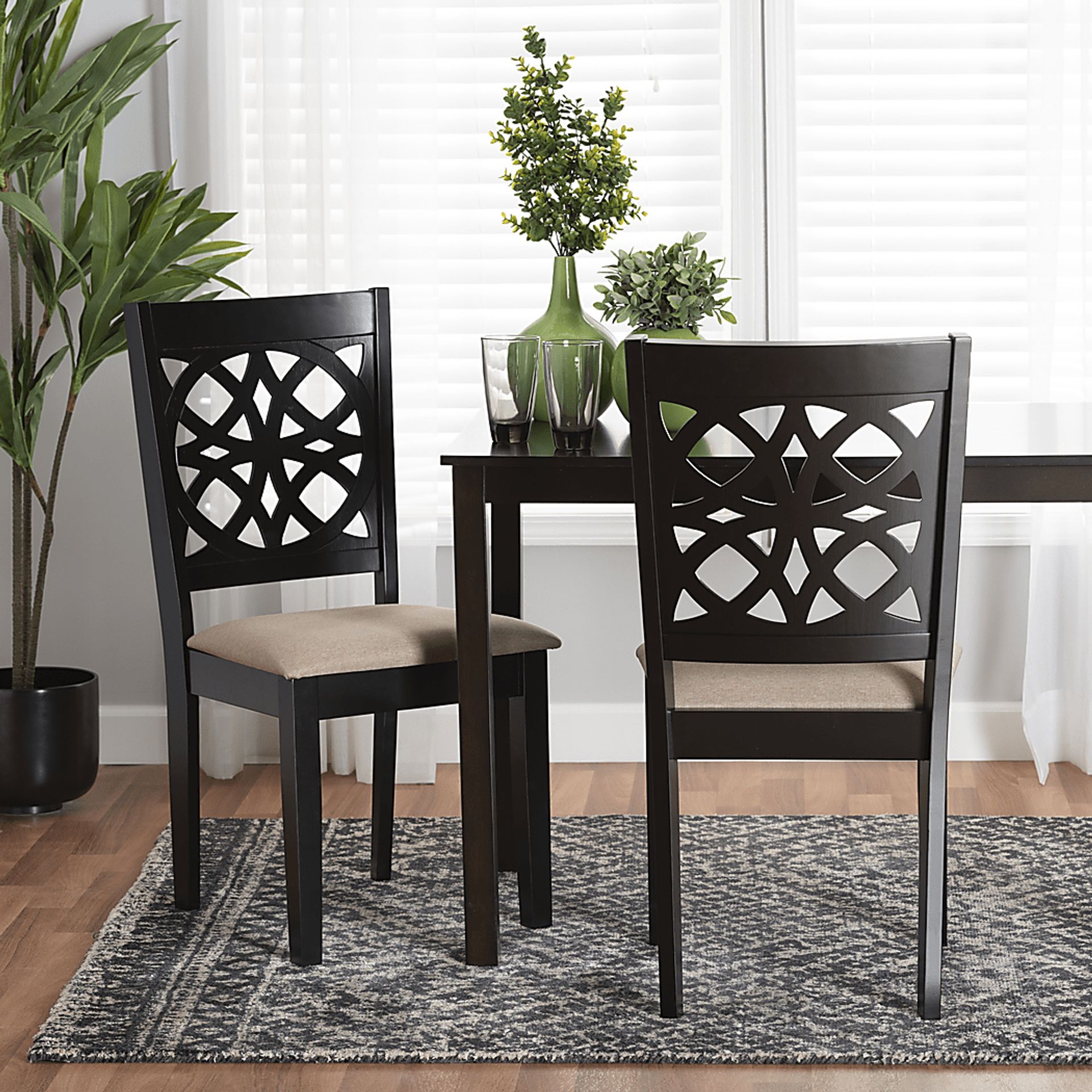 Sarria Brown Dining Chair, Set of 2 - Image 2