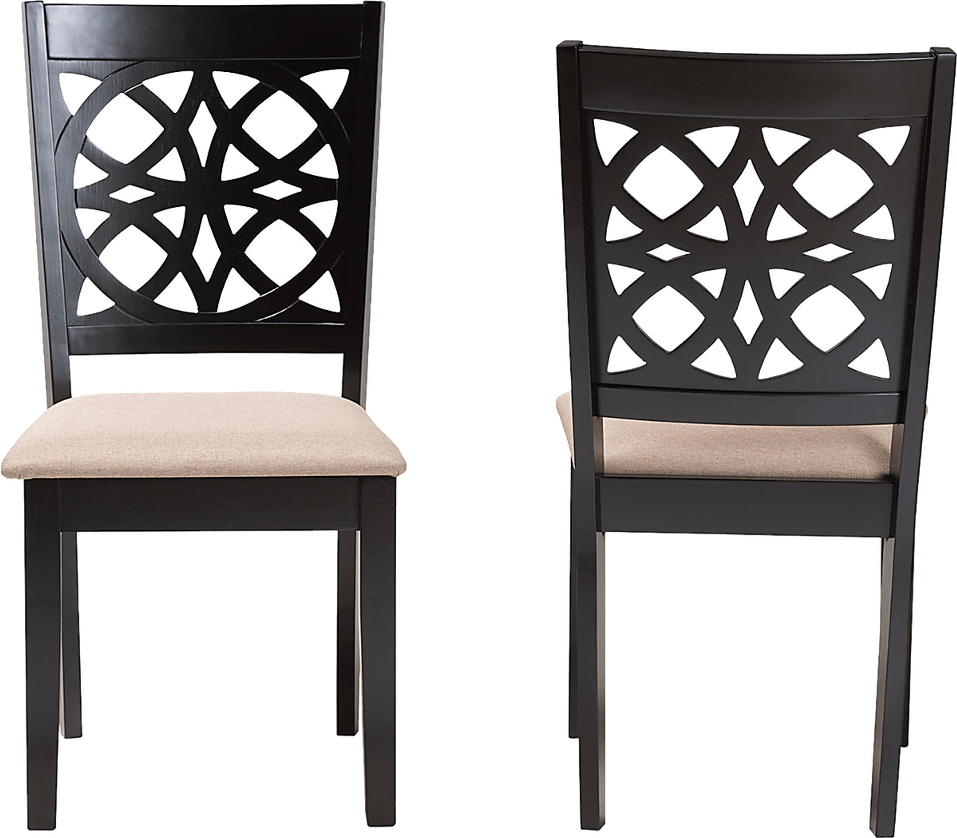 Sarria Brown Dining Chair, Set of 2 - Image 4