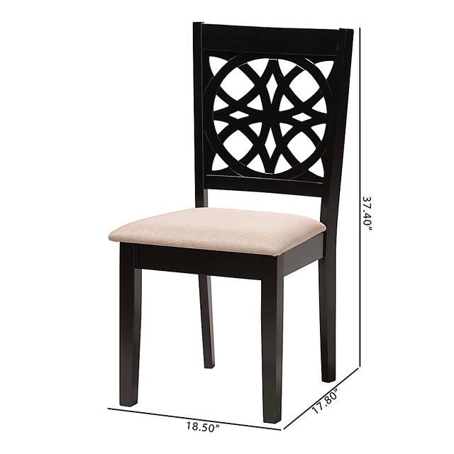 Sarria Brown Dining Chair, Set of 2 - Thumbnail - Image 9