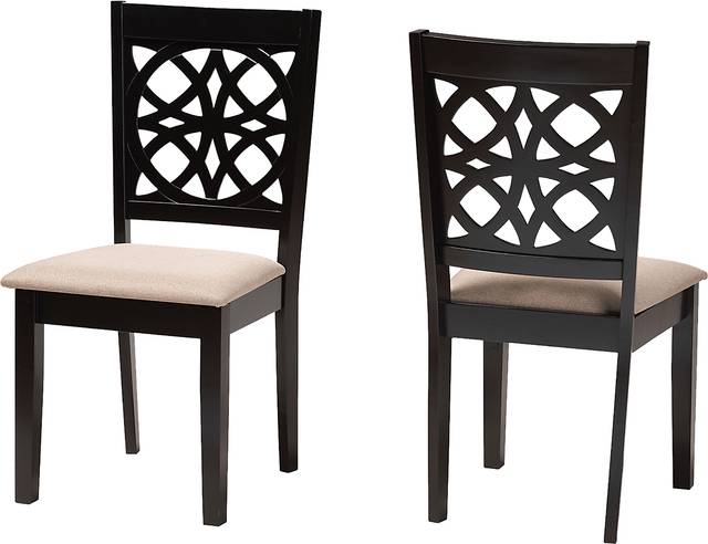 Sarria Brown Dining Chair, Set of 2 - Thumbnail - Image 1