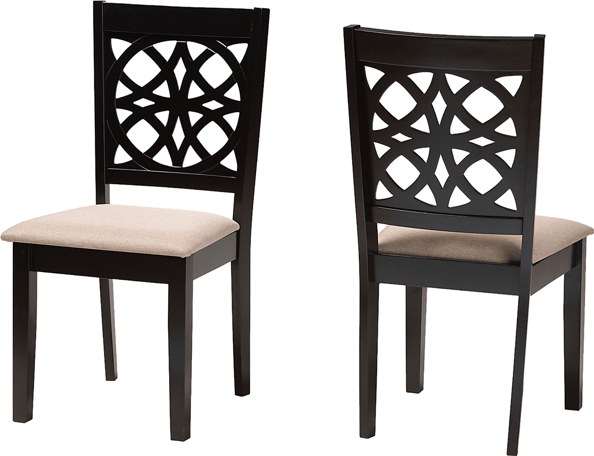 Sarria Brown Dining Chair, Set of 2 - Image 1