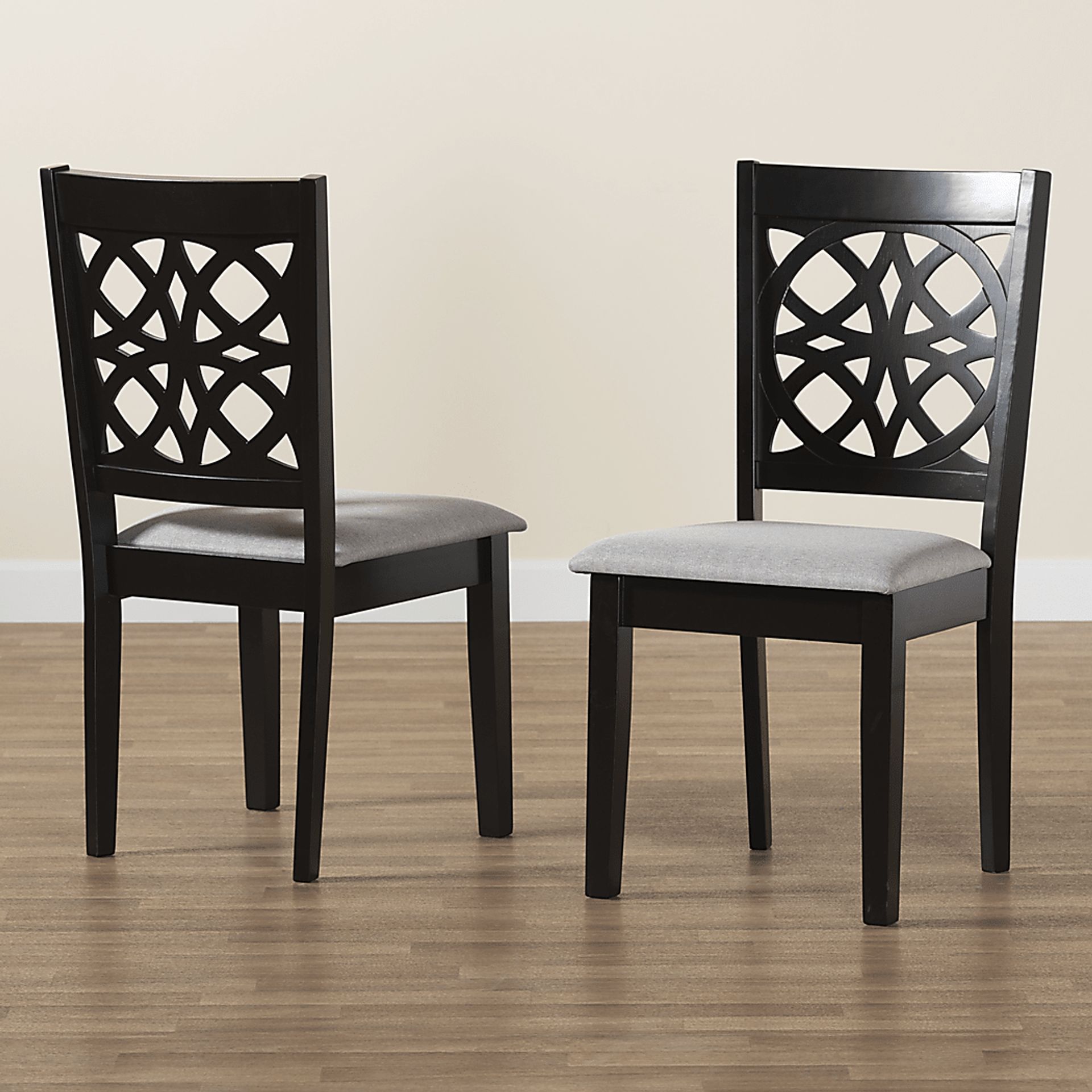 Sarria Dark Brown Dining Chair, Set of 2 - Image 3