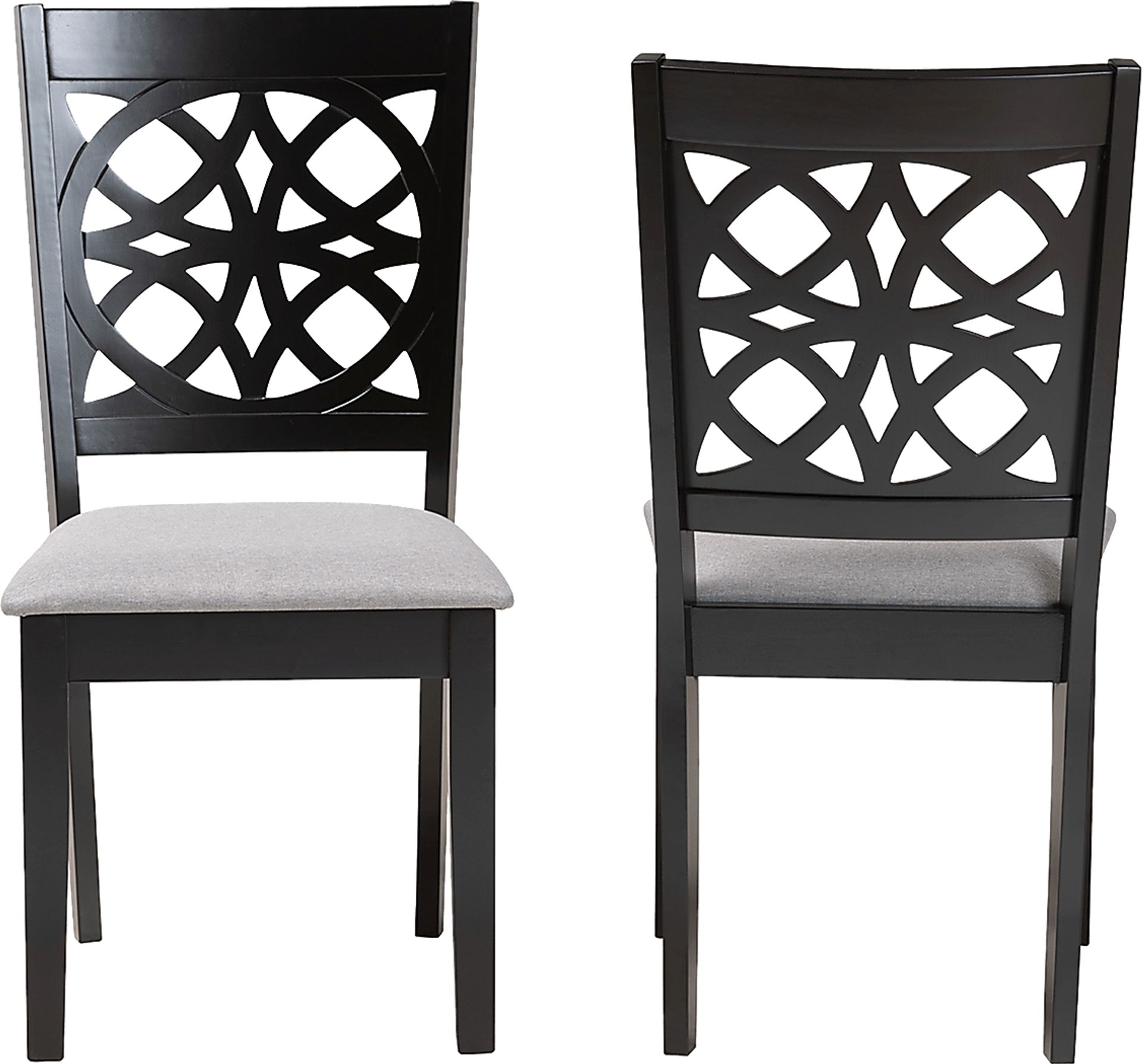 Sarria Dark Brown Dining Chair, Set of 2 - Image 4
