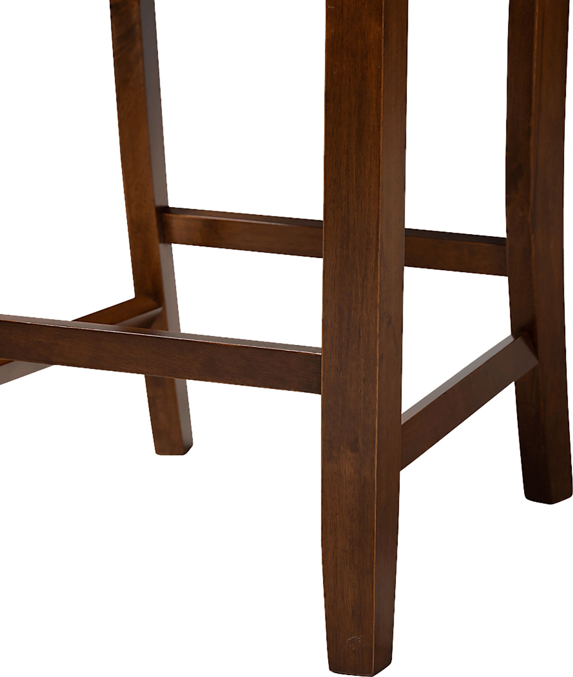 Sarria Walnut Brown Counter Stool, Set of 2 - Image 6