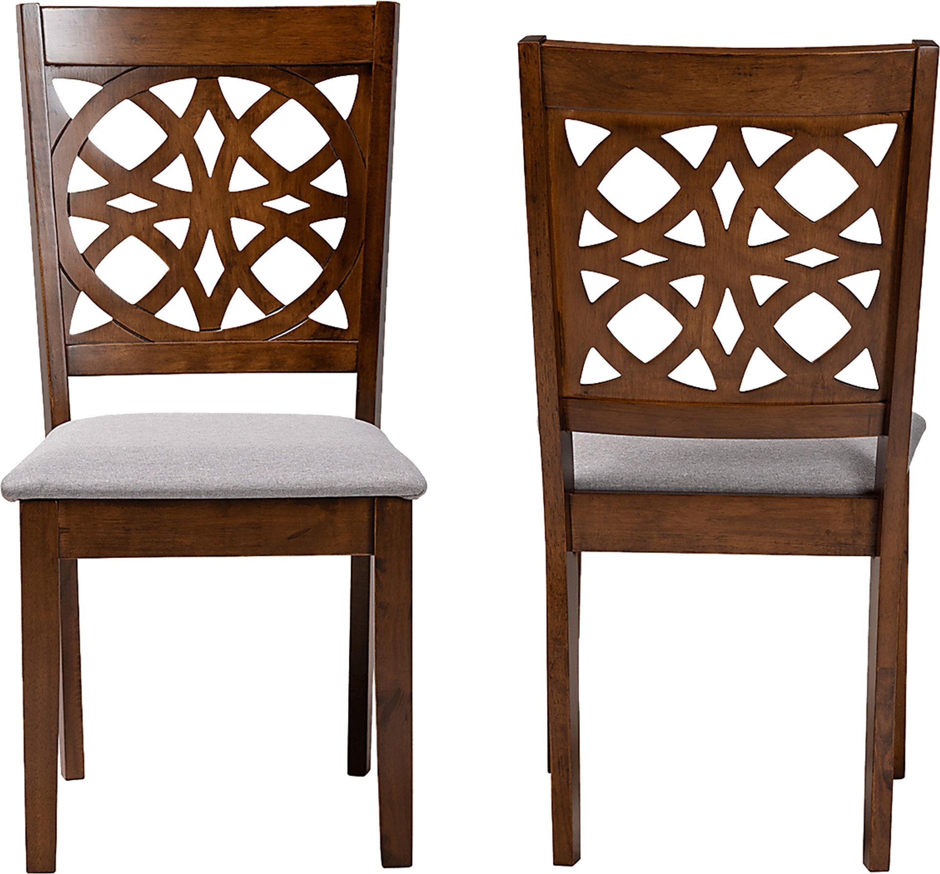 Sarria Walnut Brown Dining Chair, Set of 2 - Image 4
