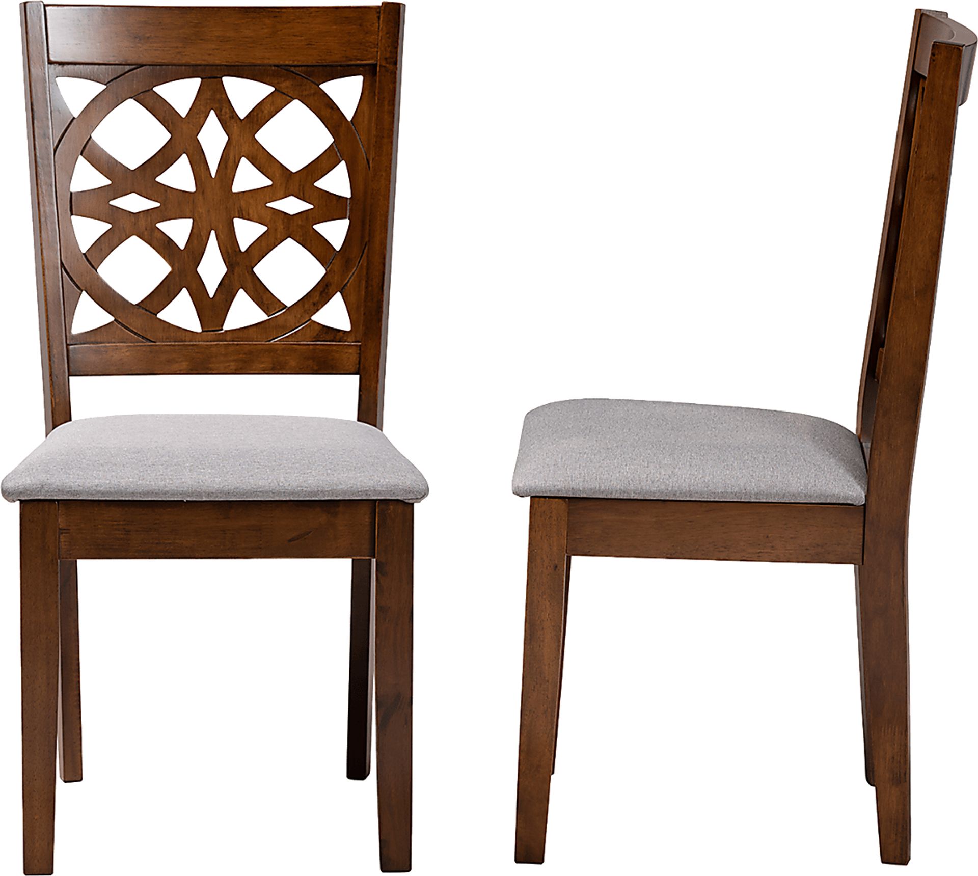 Sarria Walnut Brown Dining Chair, Set of 2 - Image 5