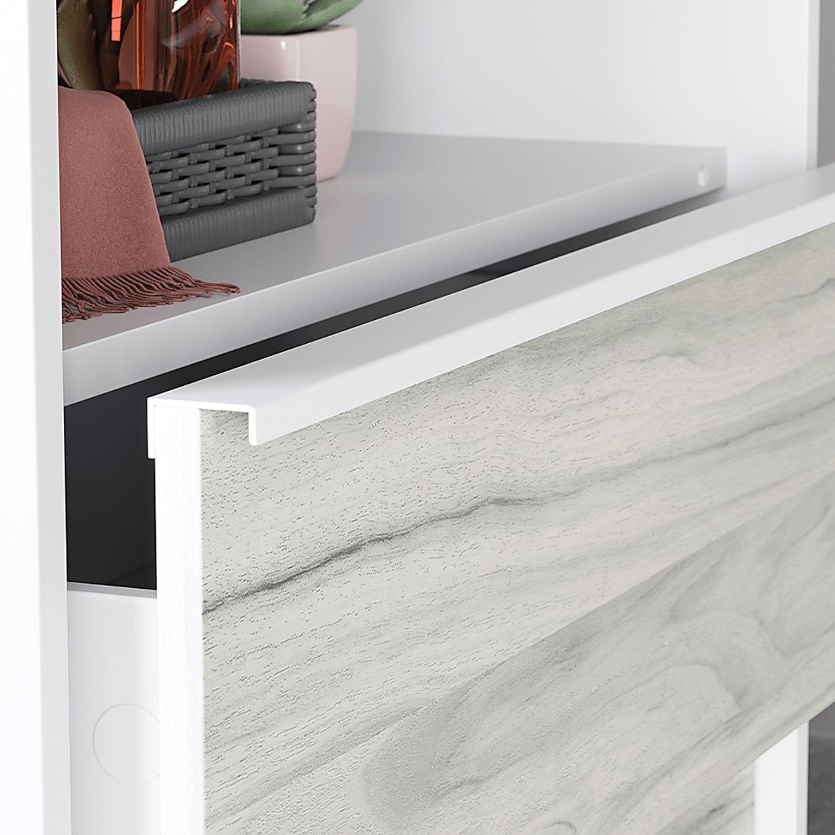 Sarrington White Chest