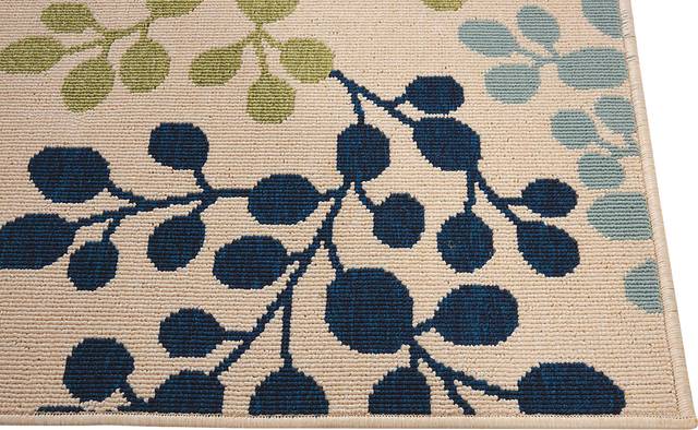 Sarvin Ivory 8' x 11' Indoor/Outdoor Rug - Thumbnail - Image 2