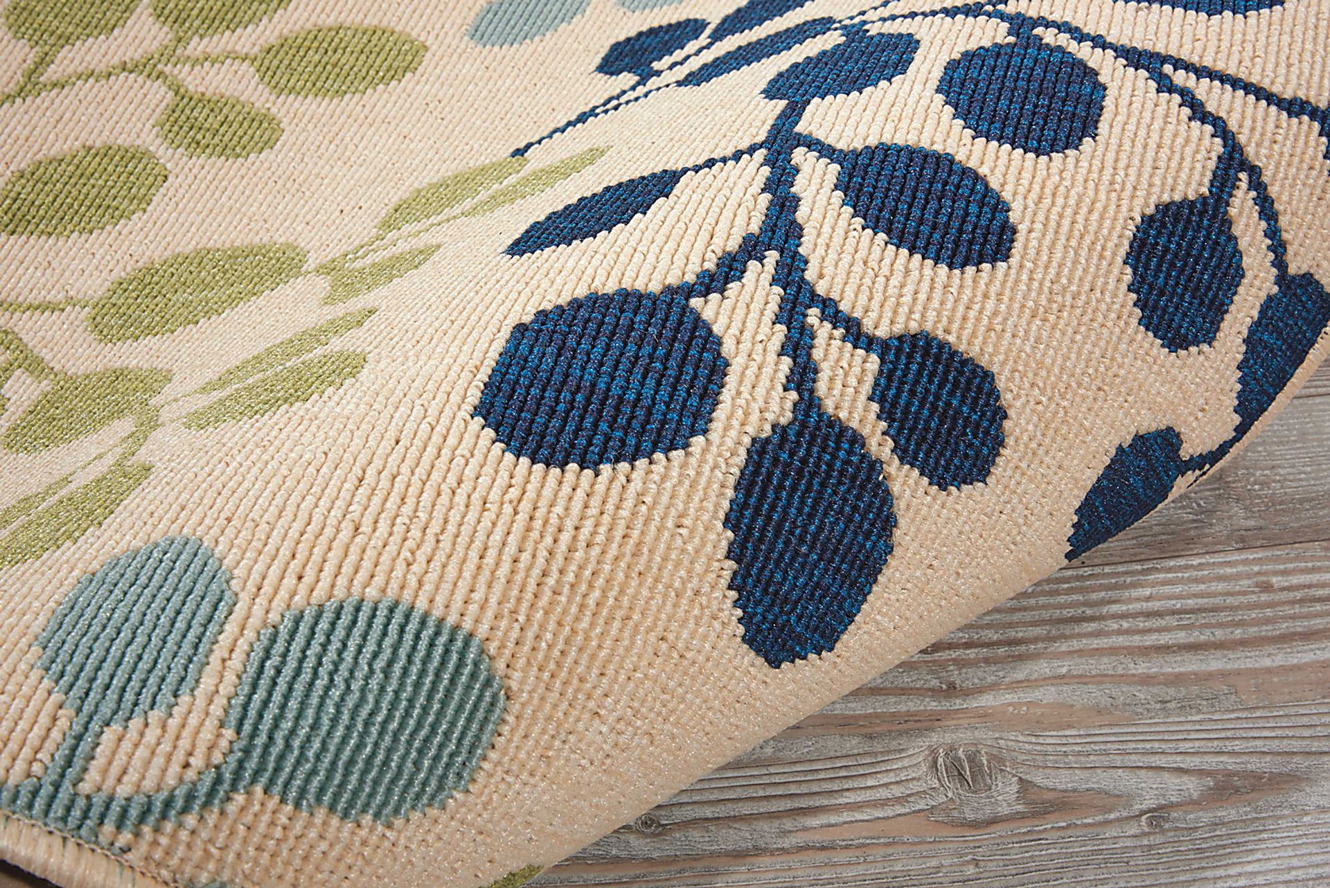 Sarvin Ivory 8' x 11' Indoor/Outdoor Rug - Image 3