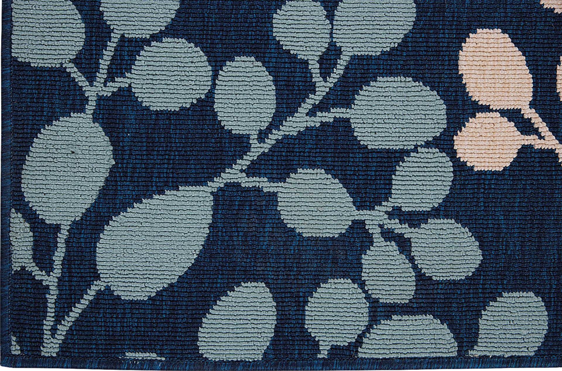 Sarvin Navy 5' x 8' Indoor/Outdoor Rug - Image 2