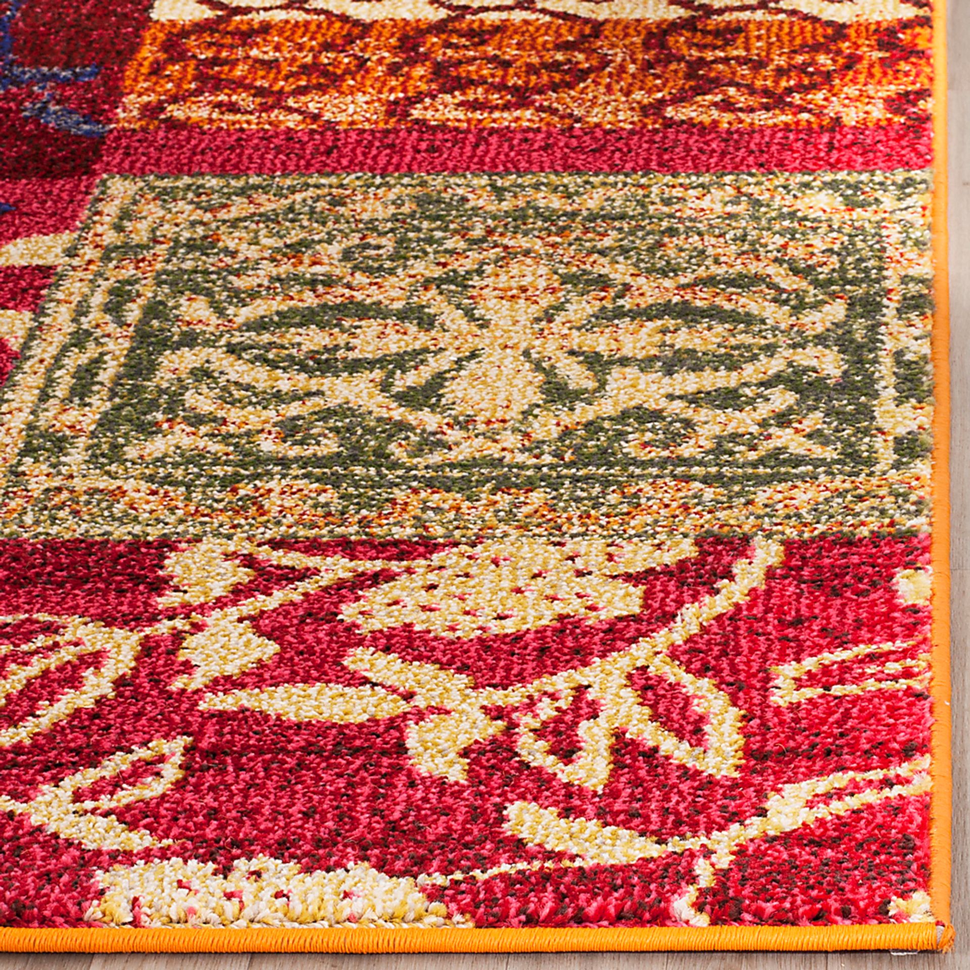 Saskia Burgundy 5'1 x 7'7 Rug - Image 2