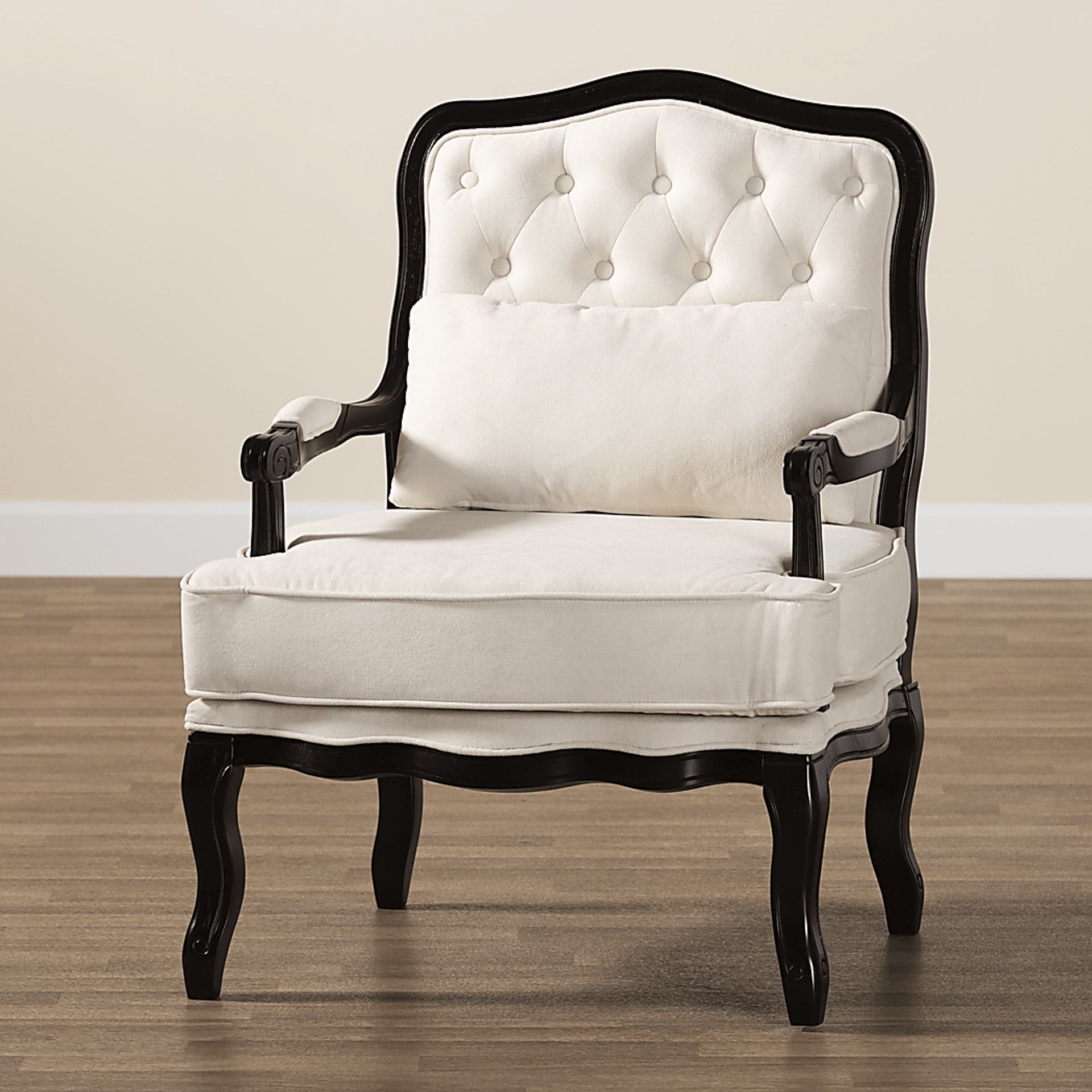 Sassaquin Cream Accent Chair - Image 3