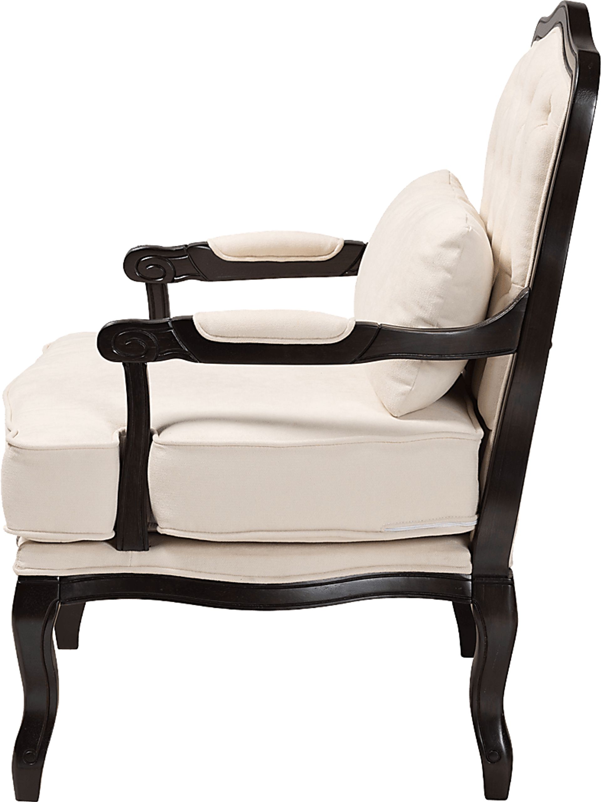 Sassaquin Cream Accent Chair - Image 5