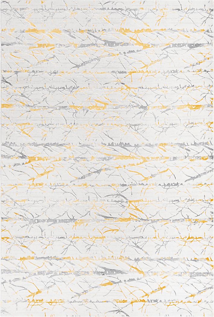 Sasuka Yellow 7'10 x 10' Rug