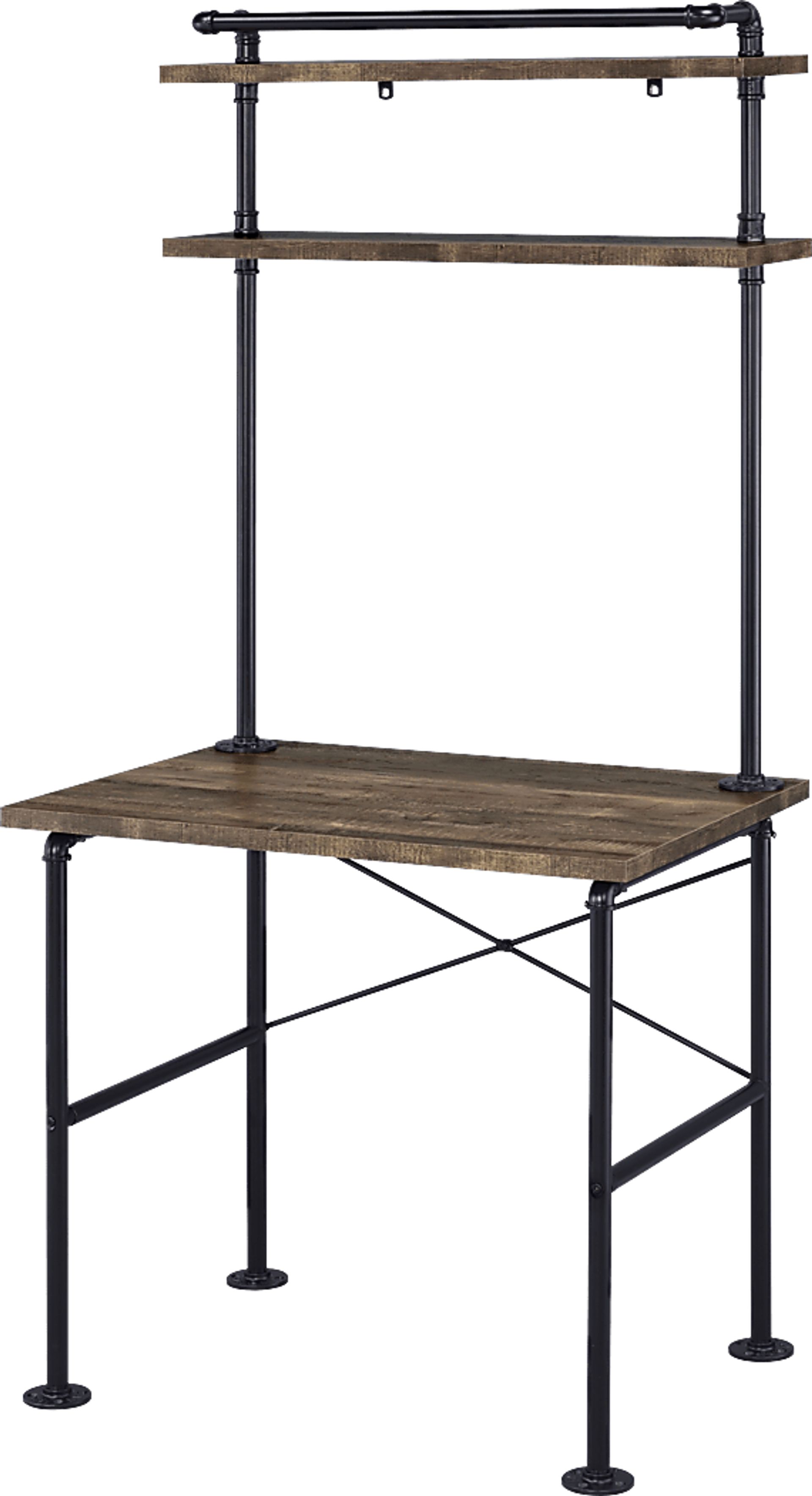 Sateena Oak Desk - Image 1