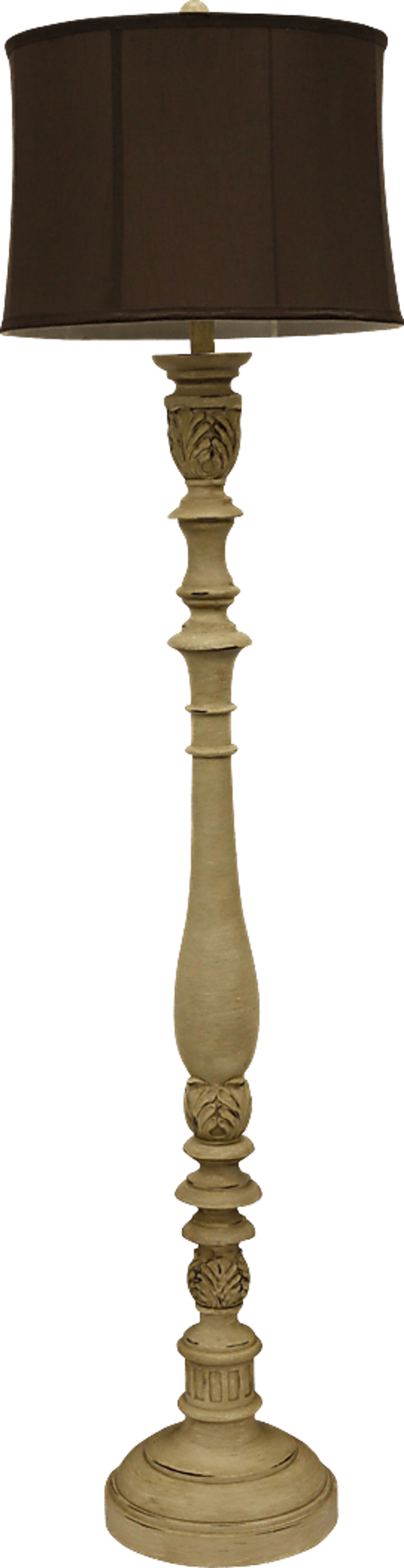Satterfield Ivory Floor Lamp - Image 1