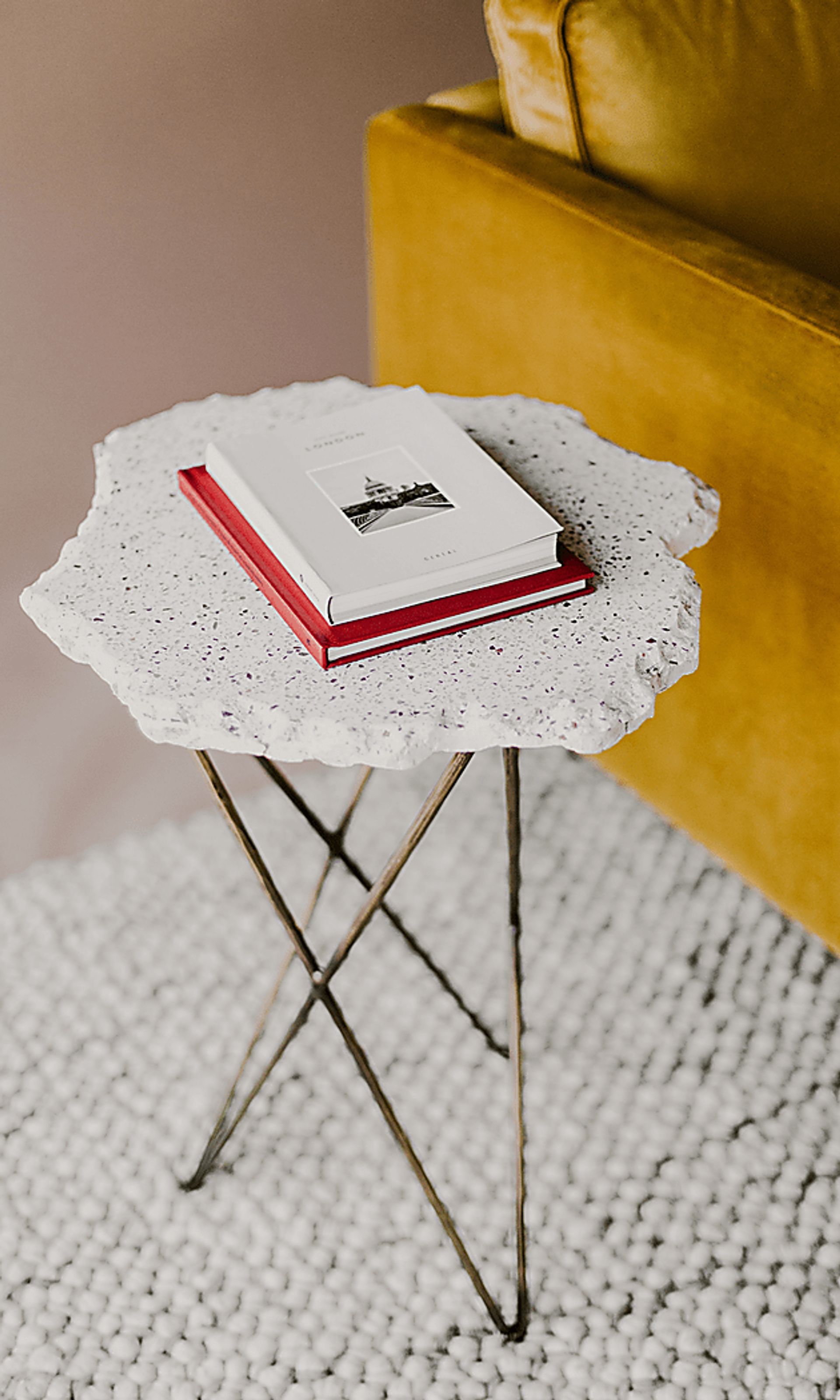 Satula White Side Table - Image 4