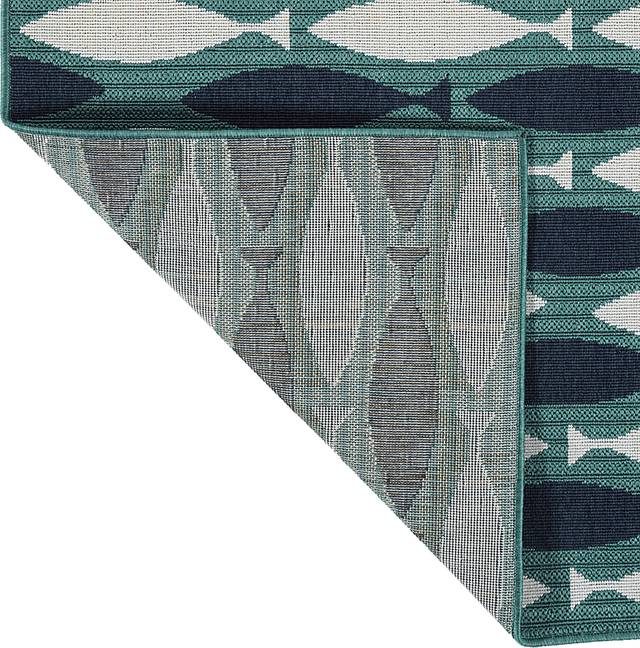 Sauhampton Blue 7'2 x 10'4 Rug - Thumbnail - Image 6