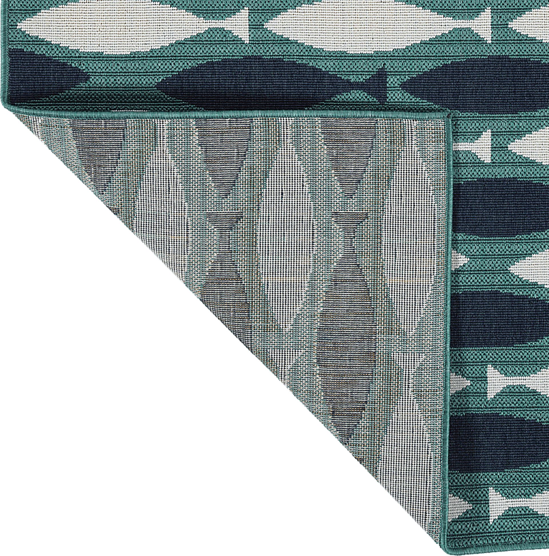 Sauhampton Blue 7'2 x 10'4 Rug - Image 6