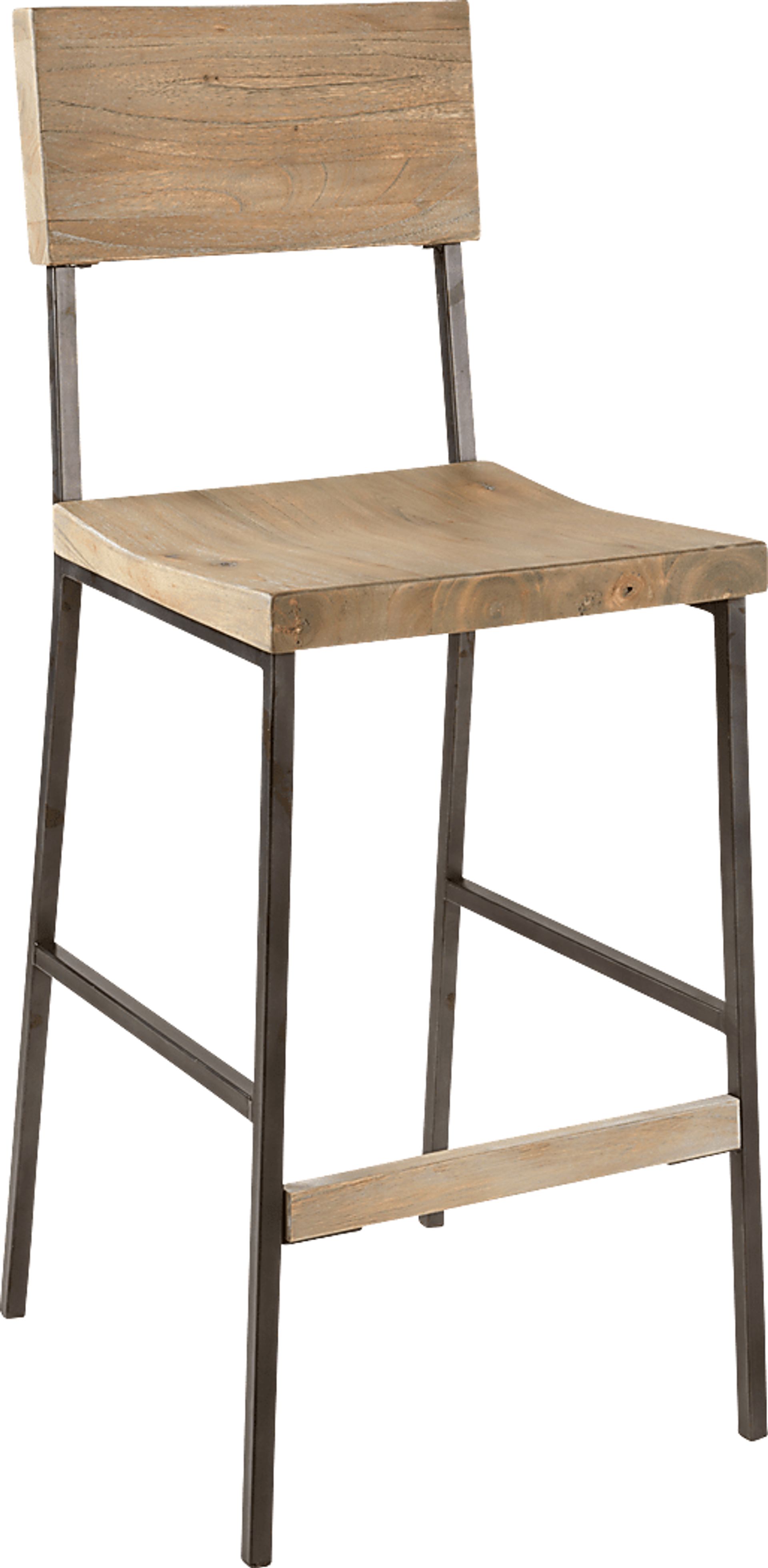 Saulsworth Gray Barstool - Image 1