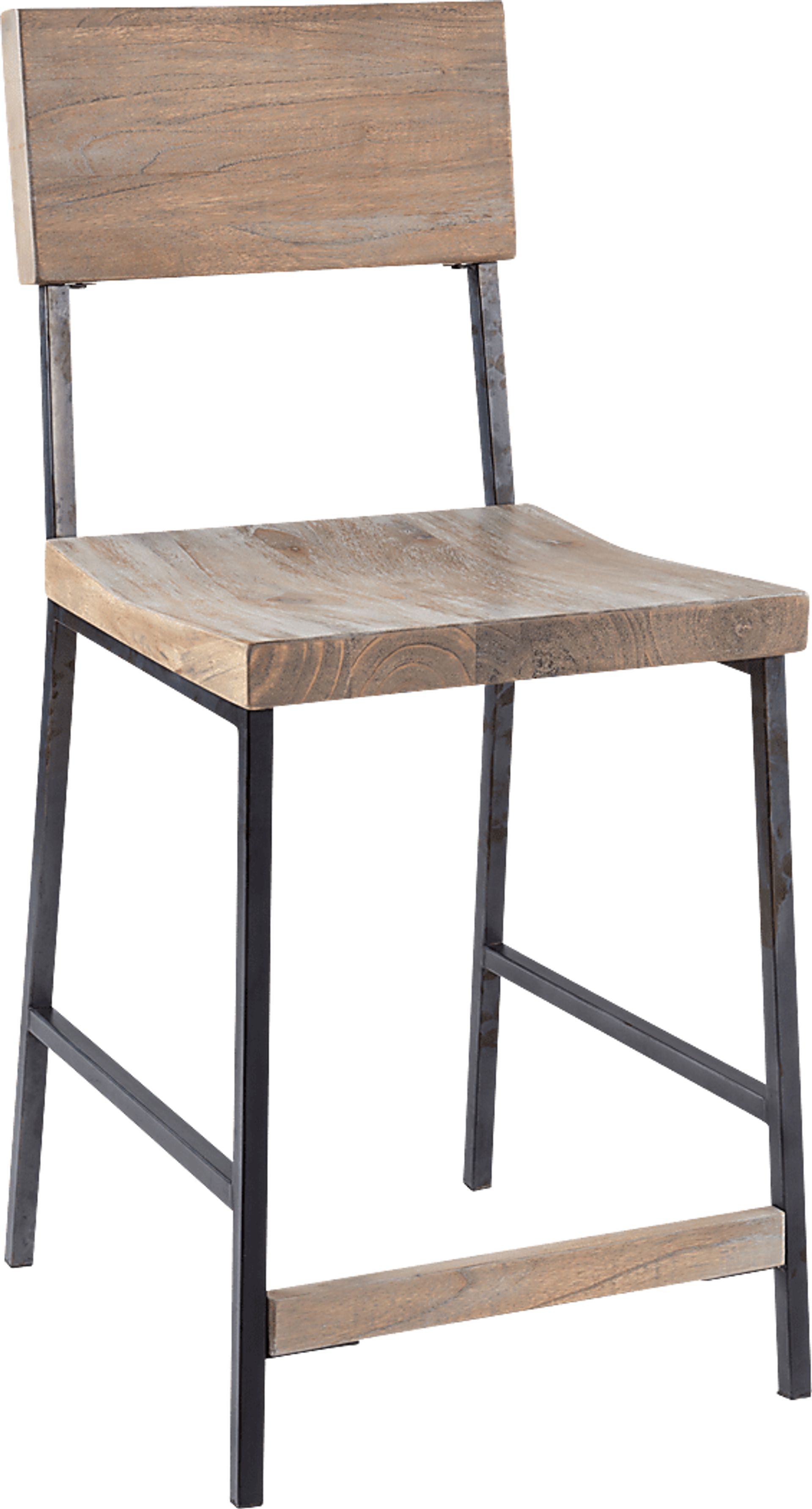 Saulsworth Gray Counter Height Stool - Image 1